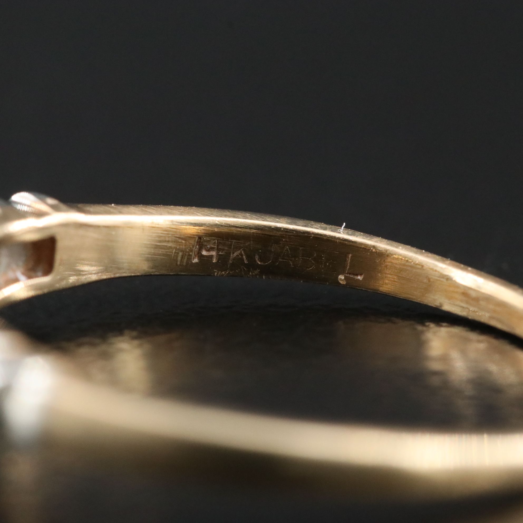 14K Diamond Ring Vintage