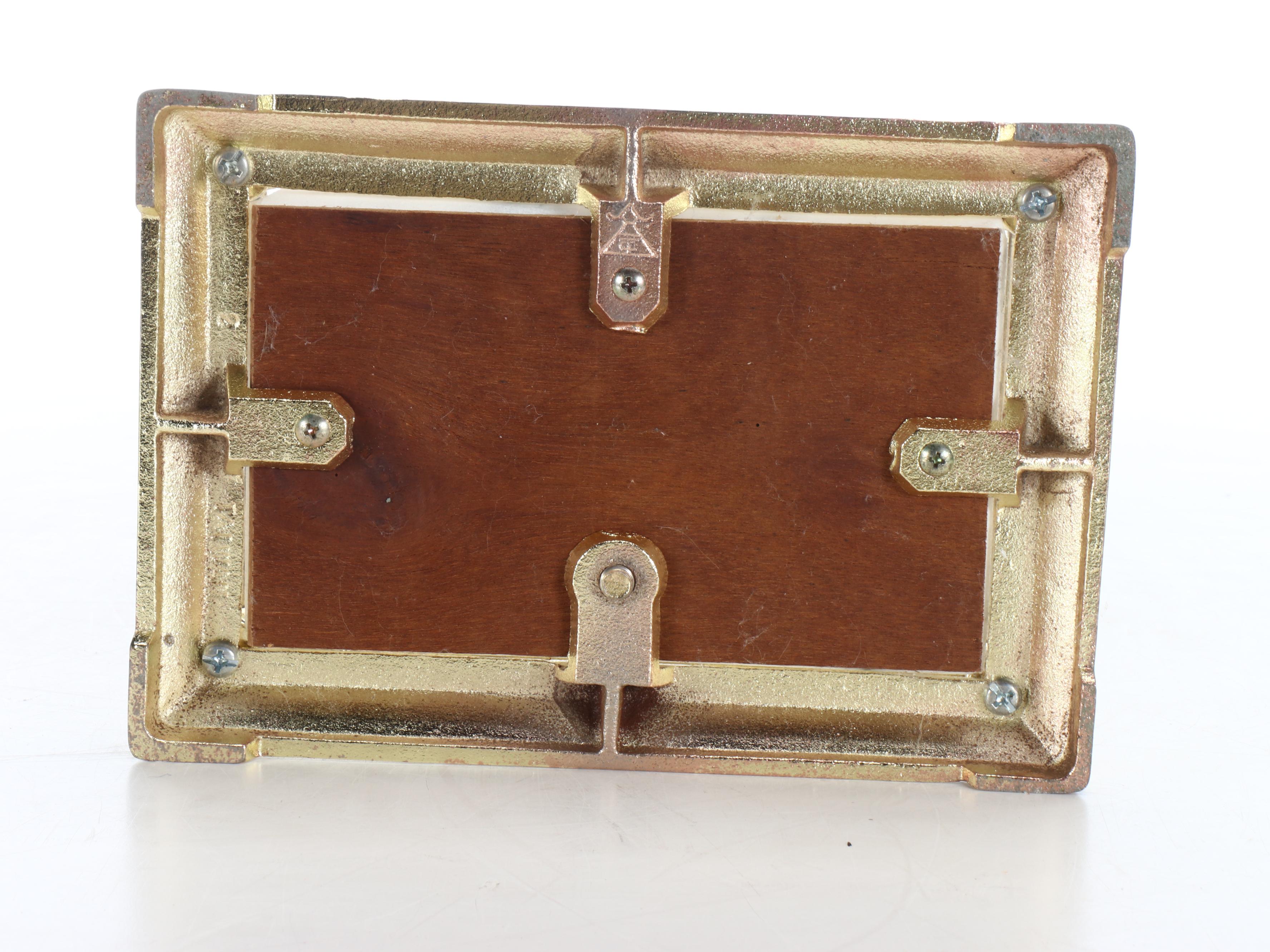 Brass and Marble Handled Fireplace Tool Set