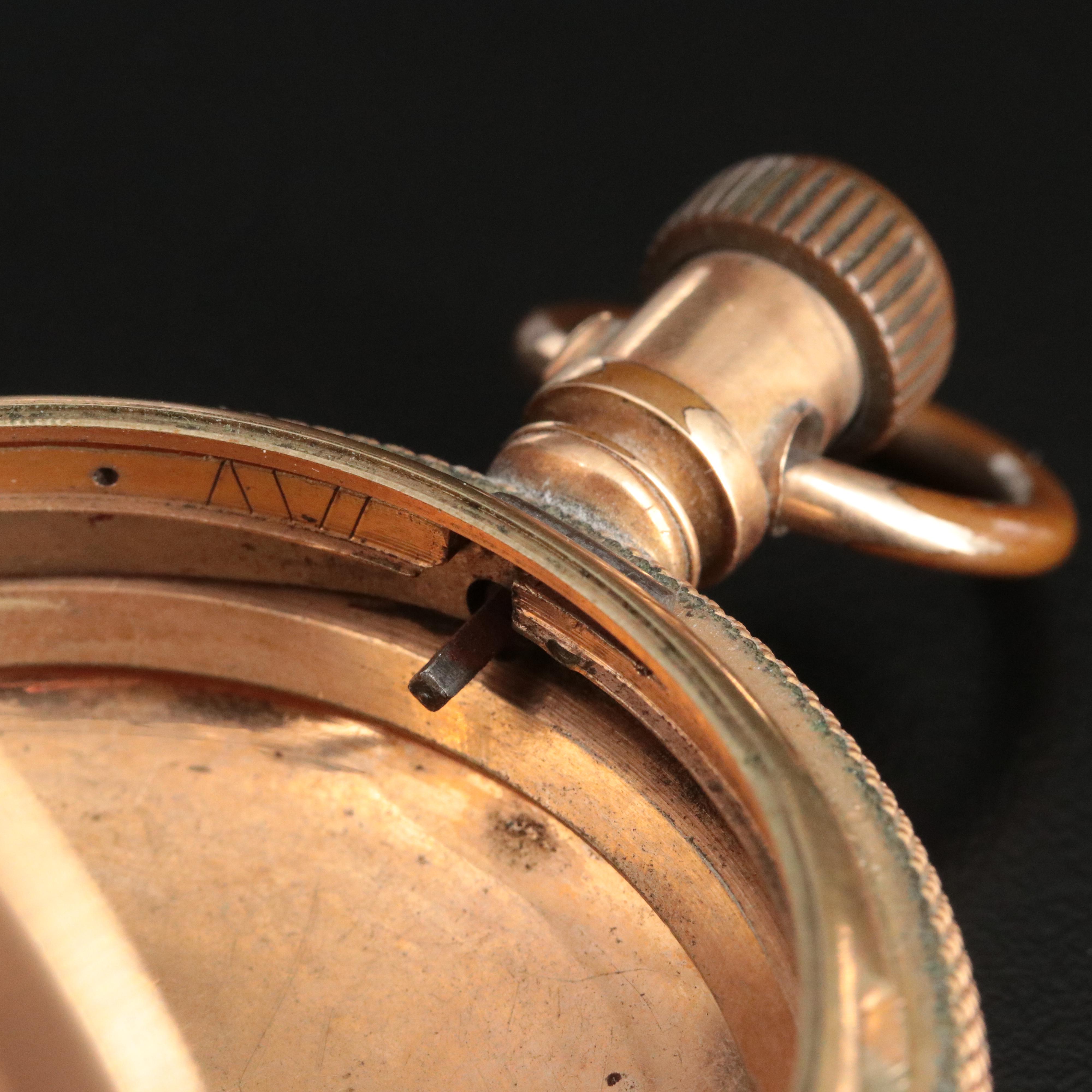 Vintage Gold-Filled Hunting Case for a Pocket Watch