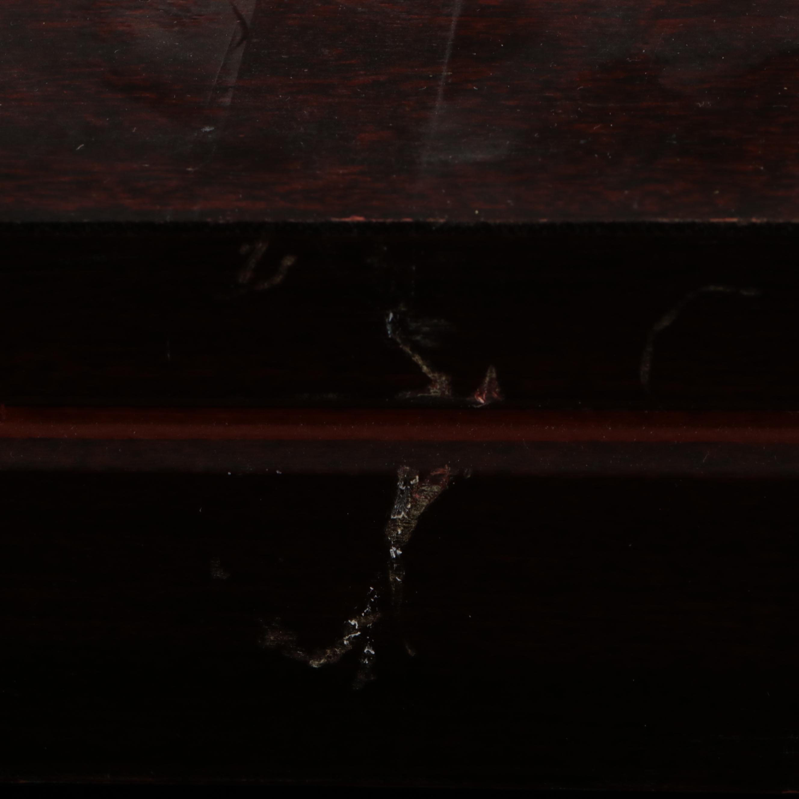 1847 Rodgers Bros. "Daffodil" Silver Plate Flatware in Chest, Mid to Late 20th C