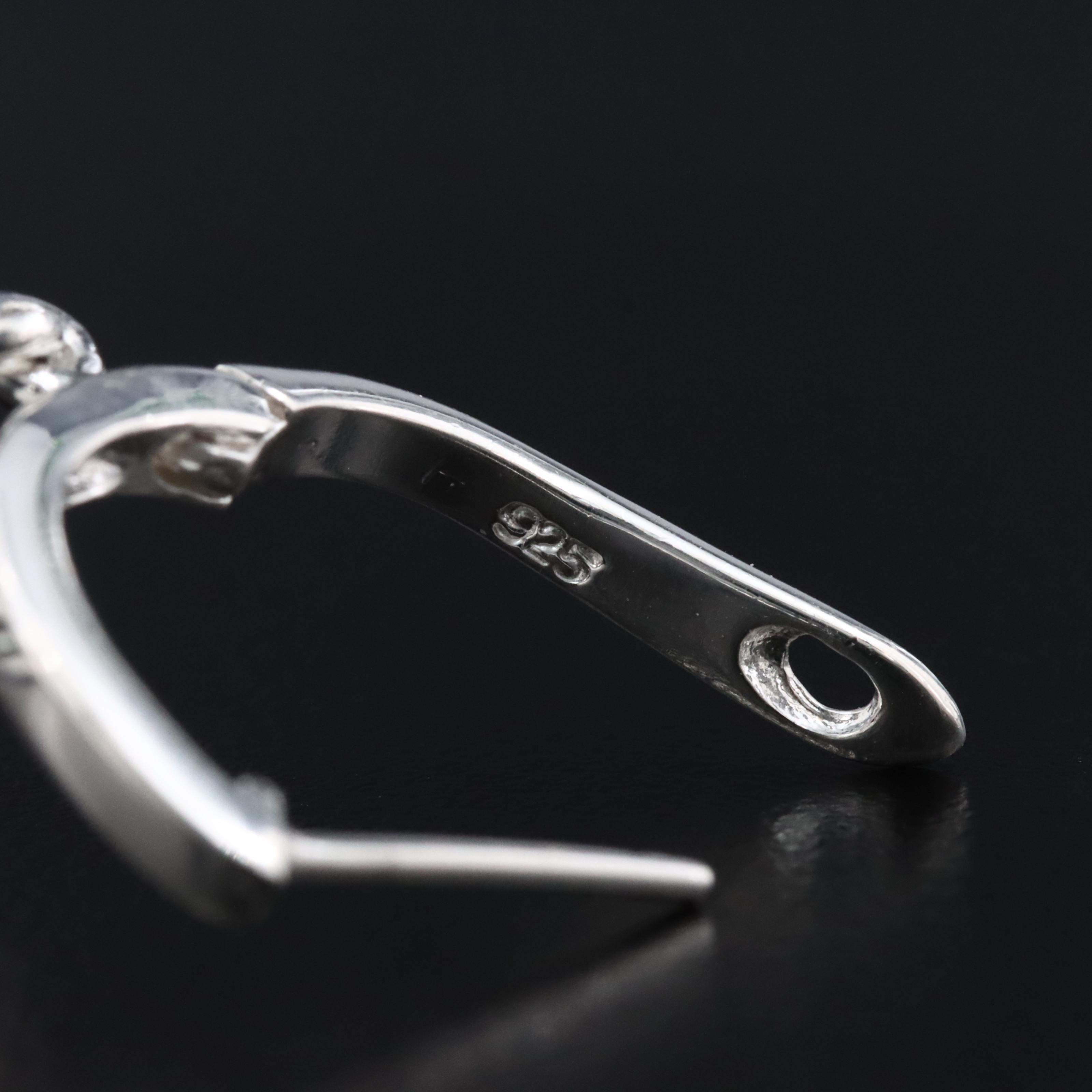 Sterling Amethyst, Rhodolite Garnet and Topaz Earrings