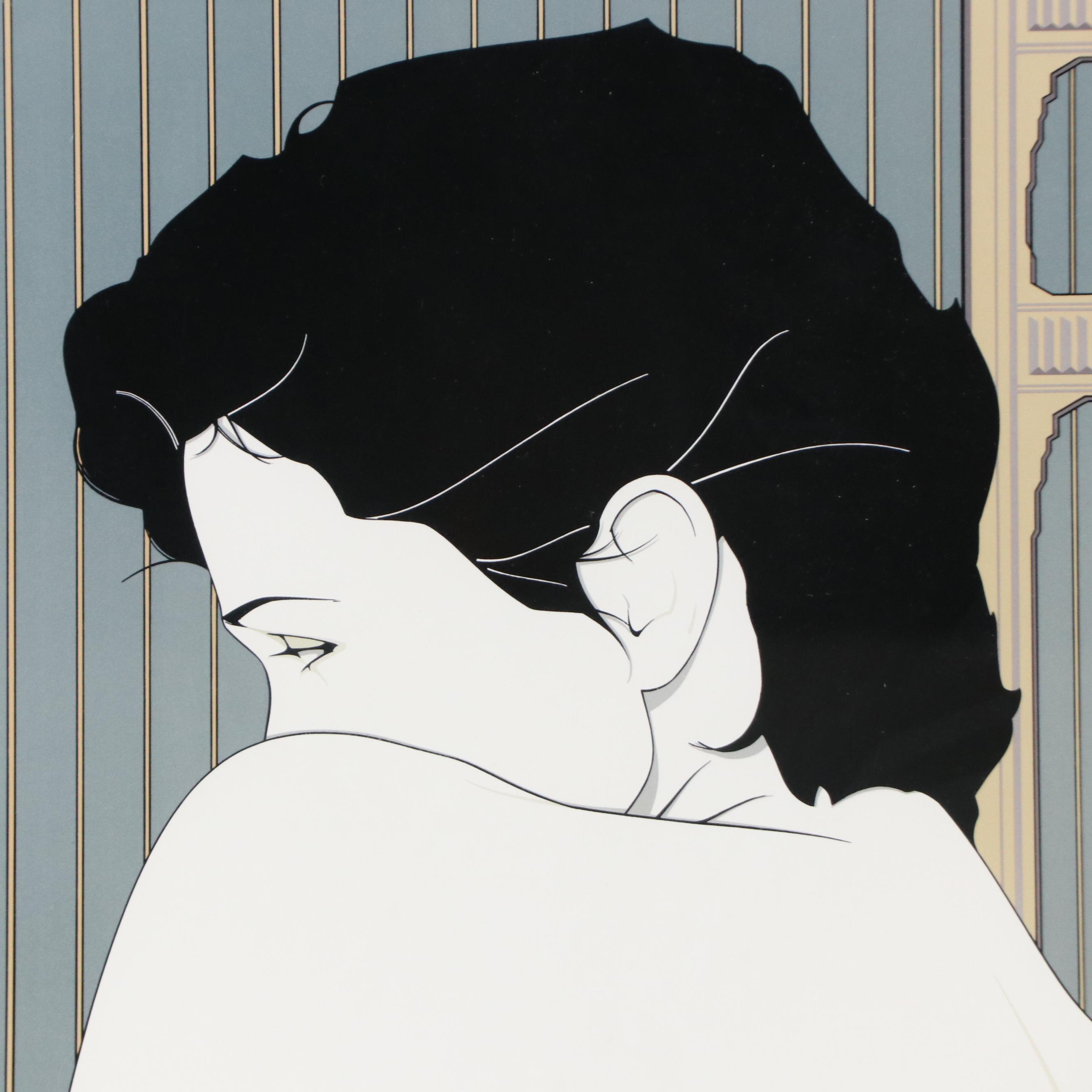 After Patrick Nagel Lithograph for San Francisco Art Expo, Circa 1981