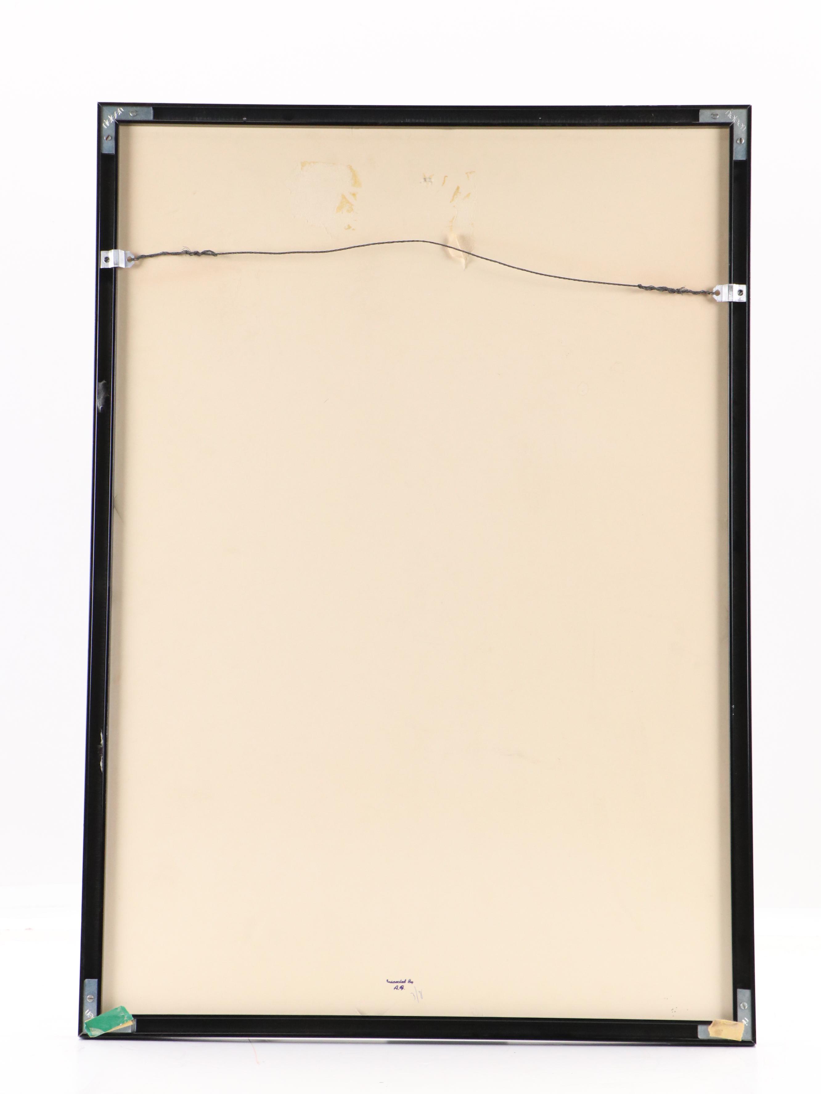 After Patrick Nagel Lithograph for San Francisco Art Expo, Circa 1981