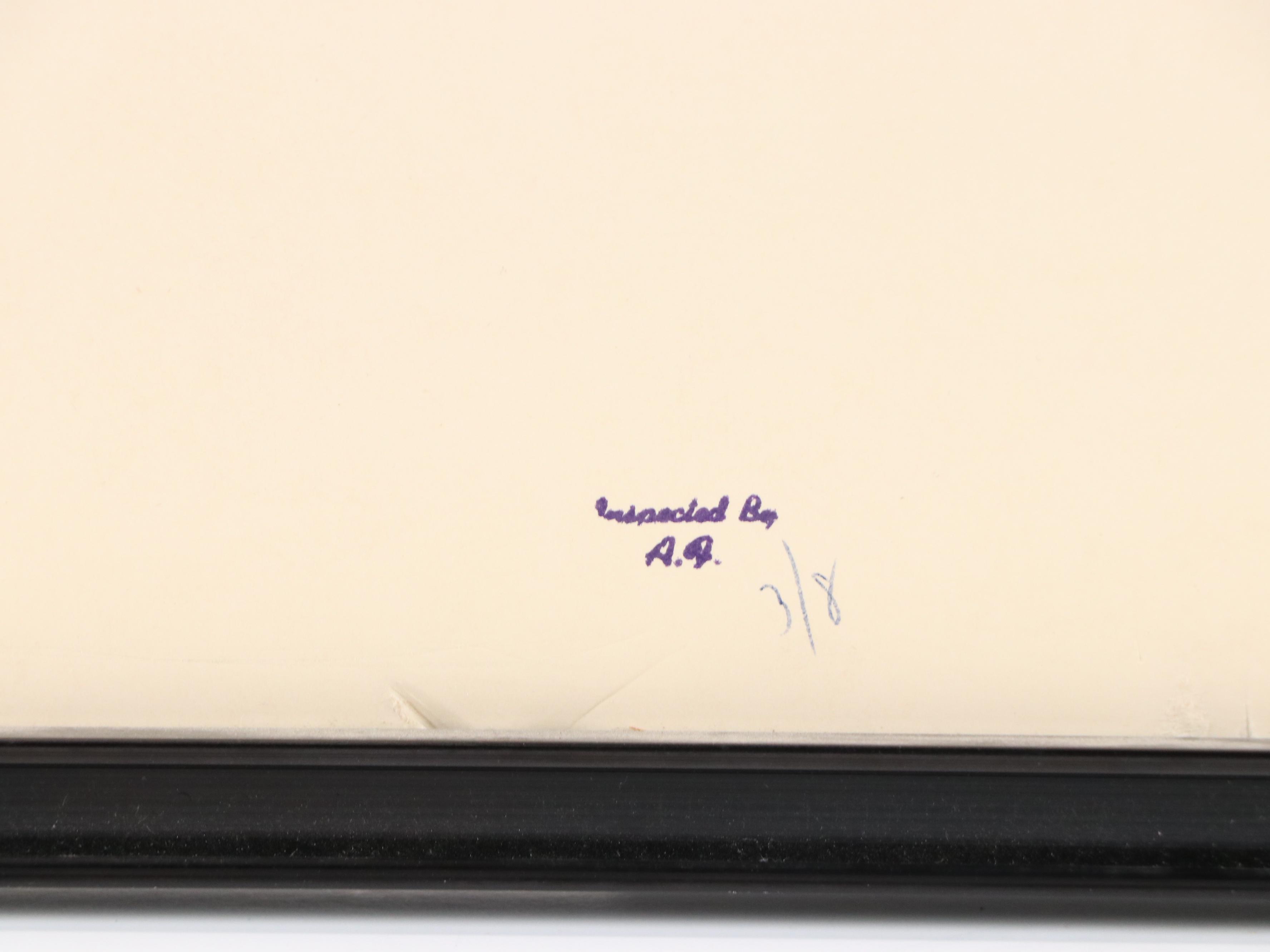 After Patrick Nagel Lithograph for San Francisco Art Expo, Circa 1981