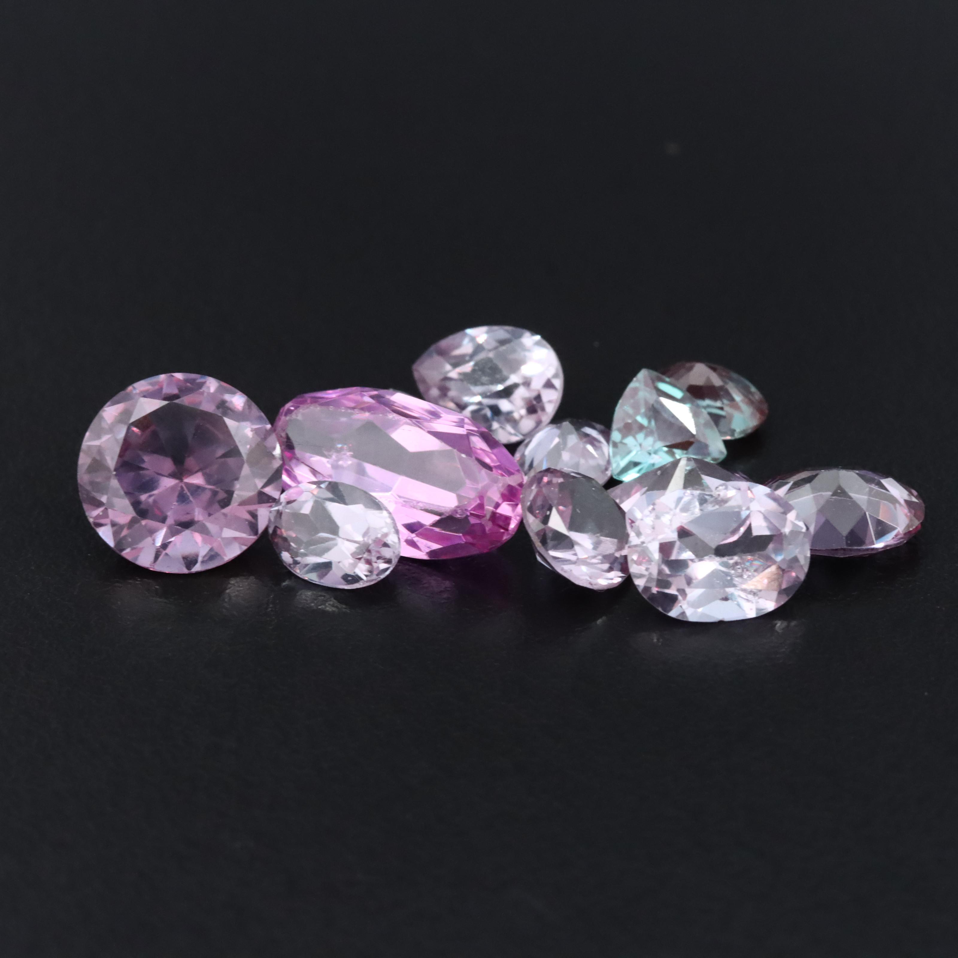 Loose 23.60 CTW Lab Grown Sapphires