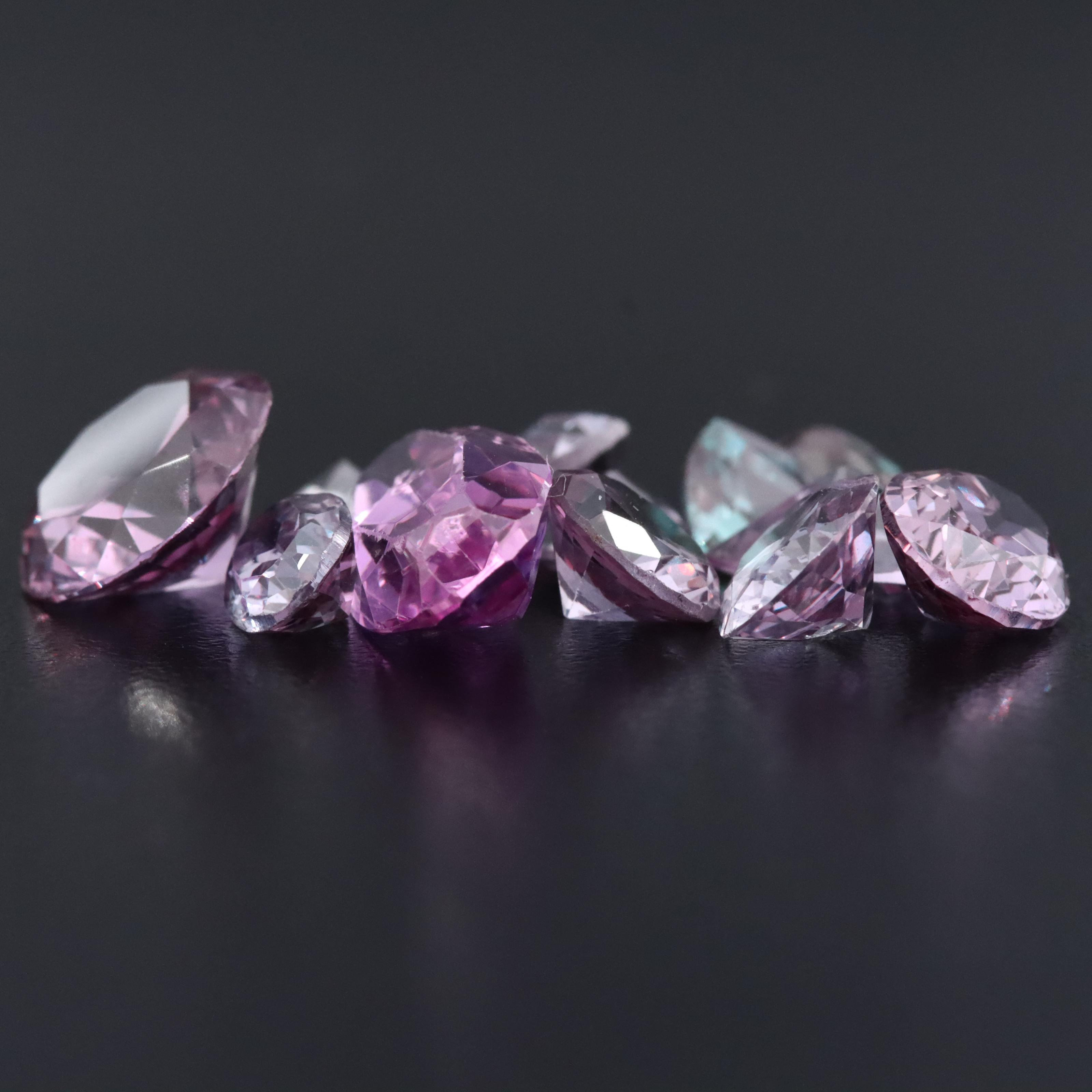 Loose 23.60 CTW Lab Grown Sapphires