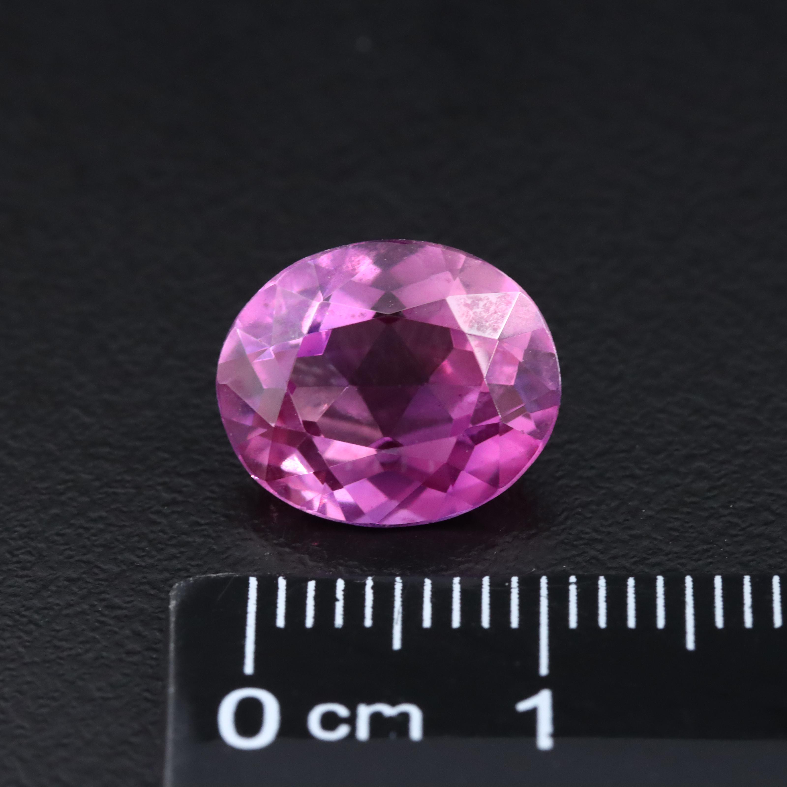 Loose 16.90 CTW Lab Grown Pink Sapphires