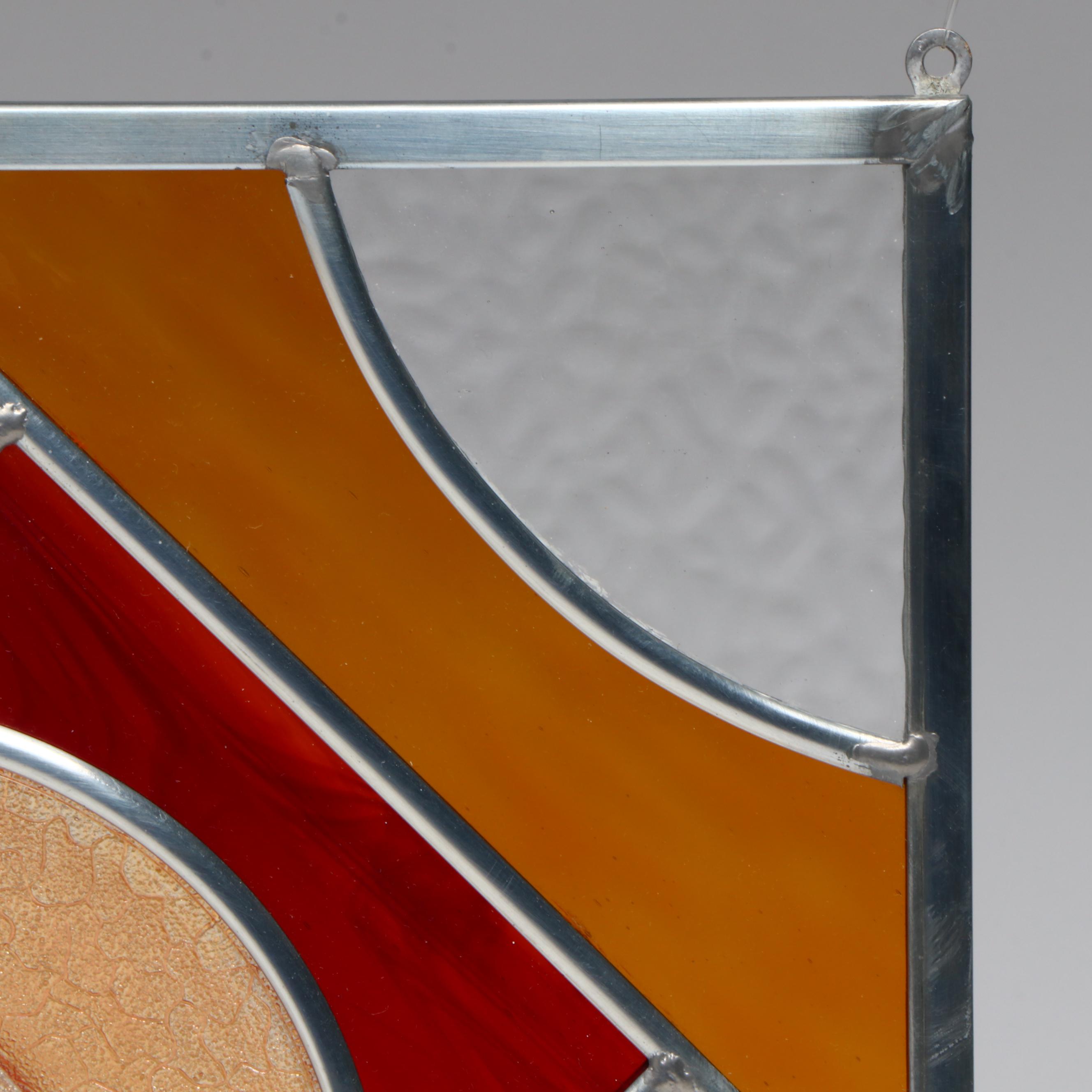 Sekerak Stained Glass Square Panel