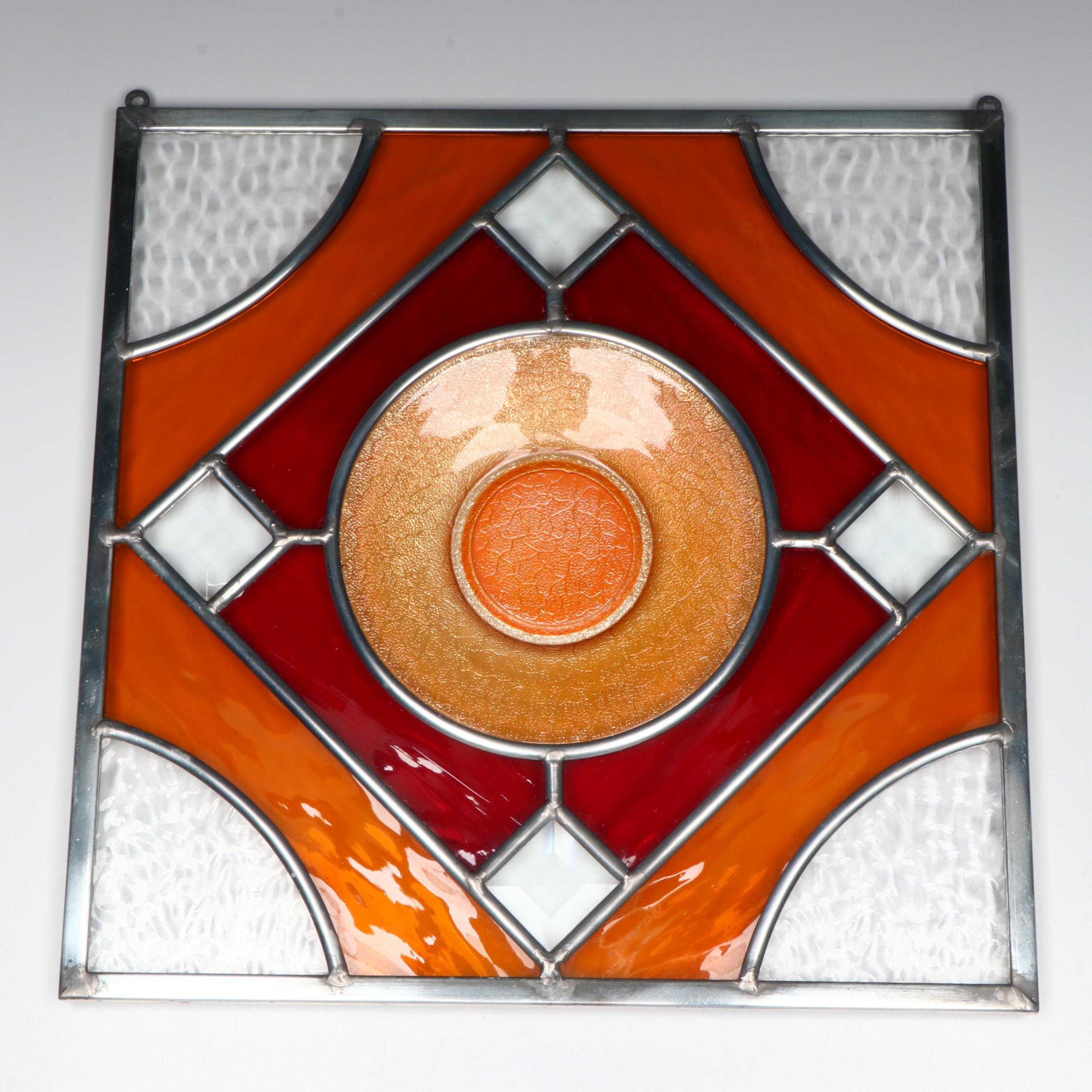 Sekerak Stained Glass Square Panel