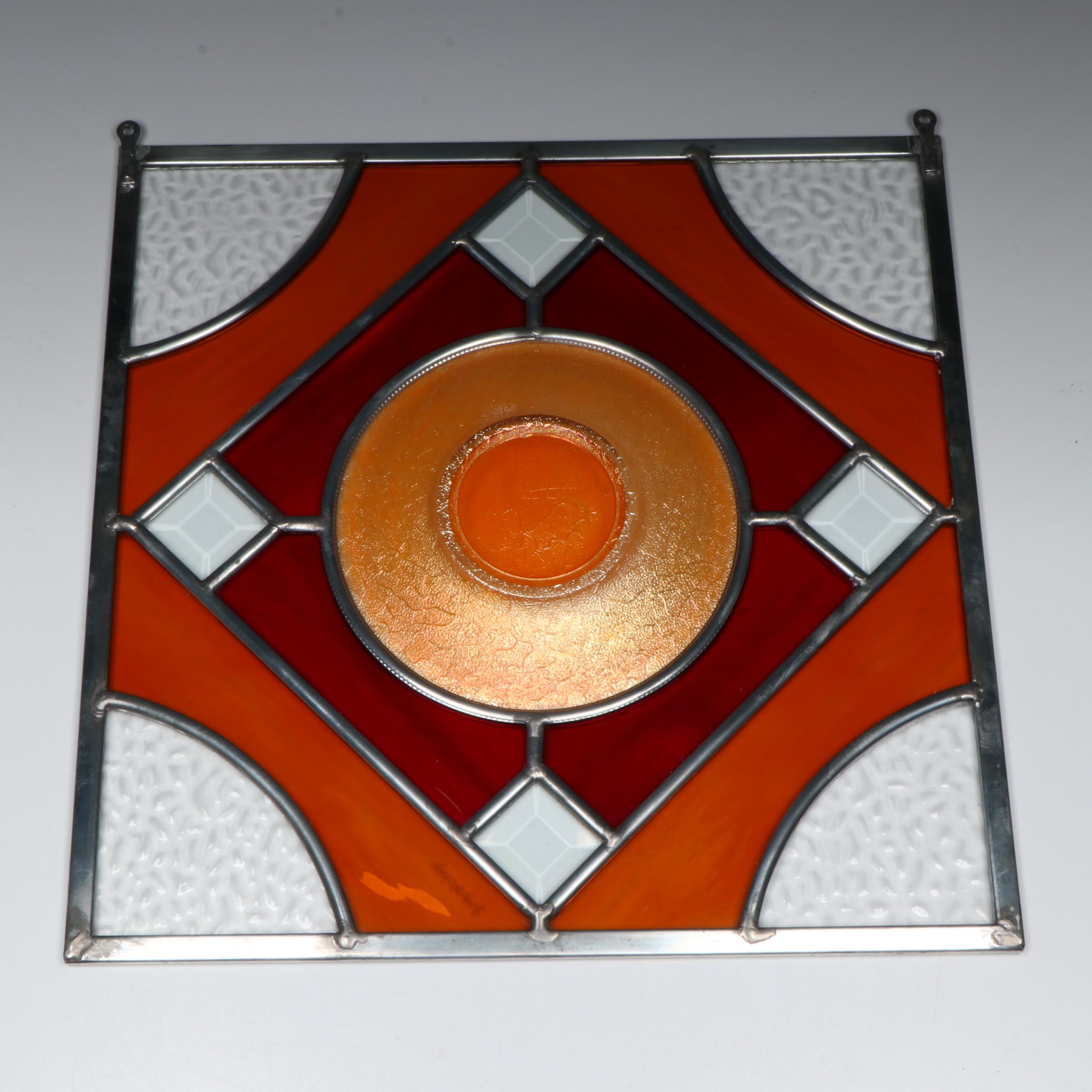 Sekerak Stained Glass Square Panel
