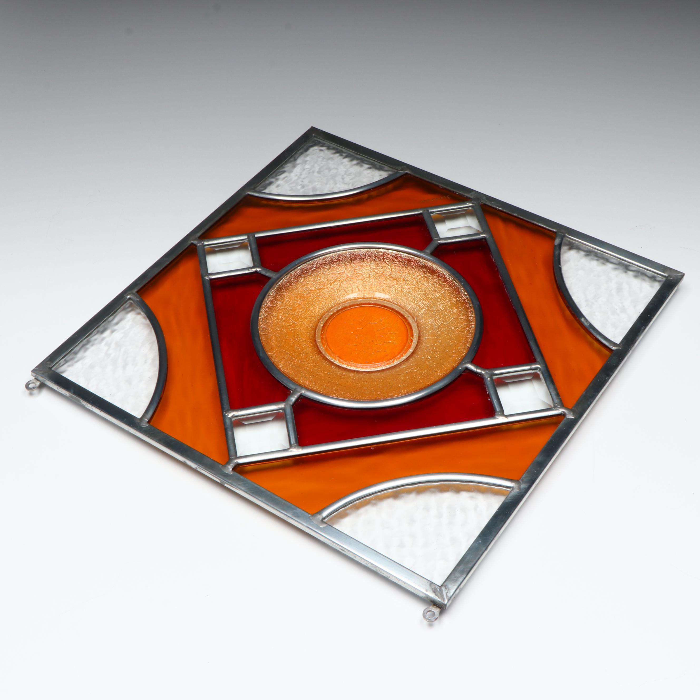 Sekerak Stained Glass Square Panel