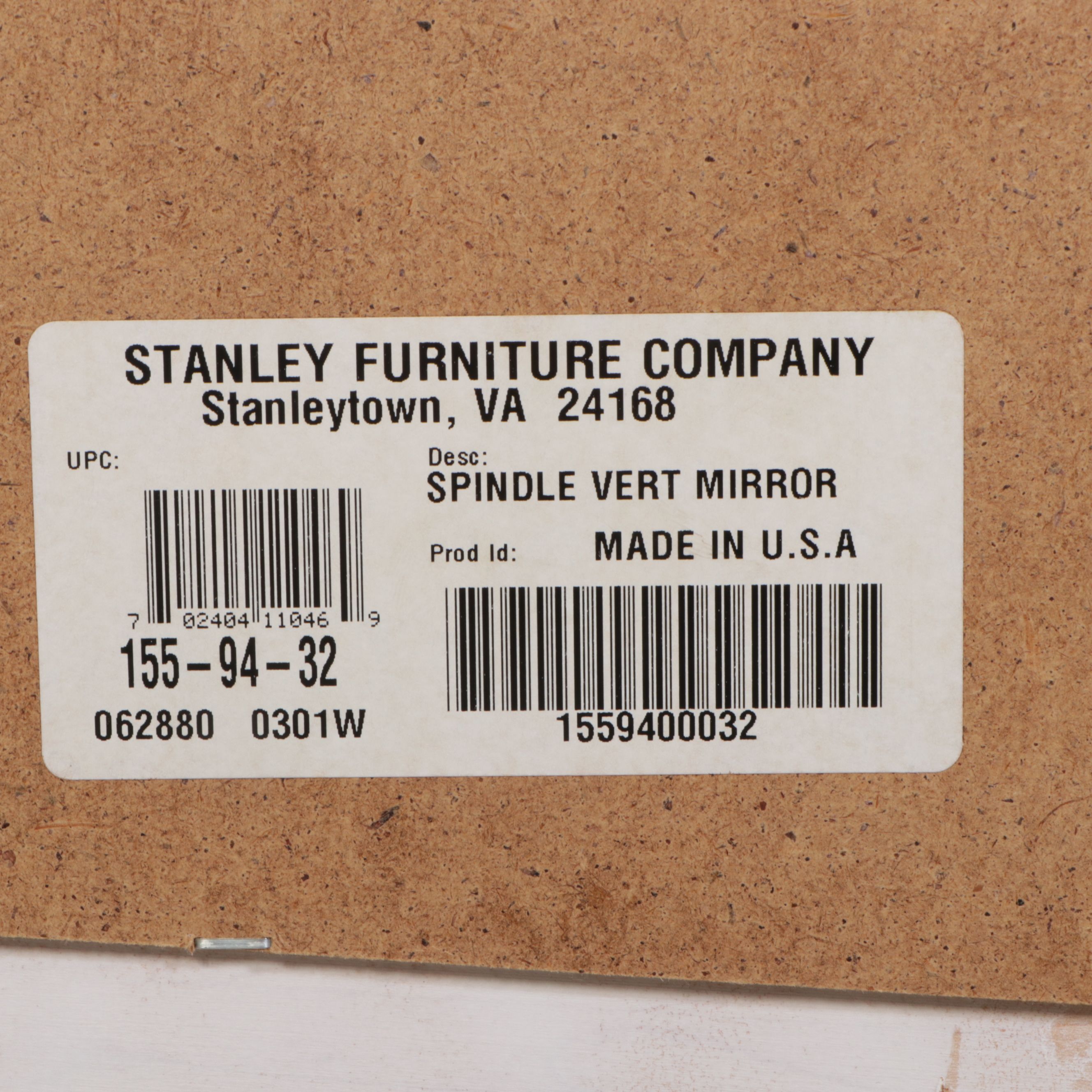 Stanley Furniture Contemporary White-Painted Wood Dresser