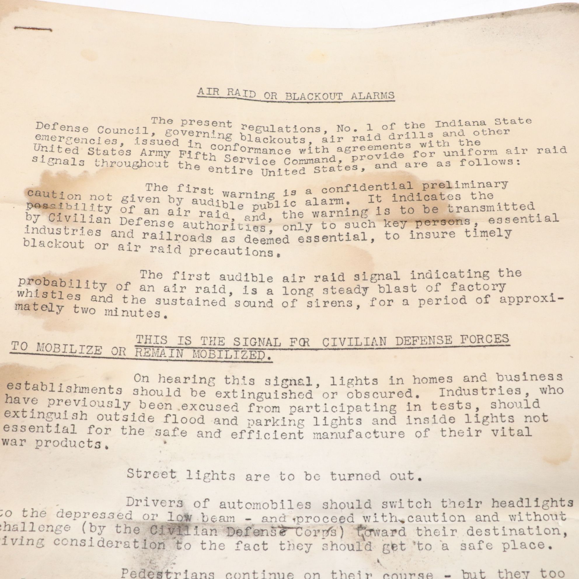 WW2 Era Civil Defense Helmet, Auto Accident First Aid Kit & More