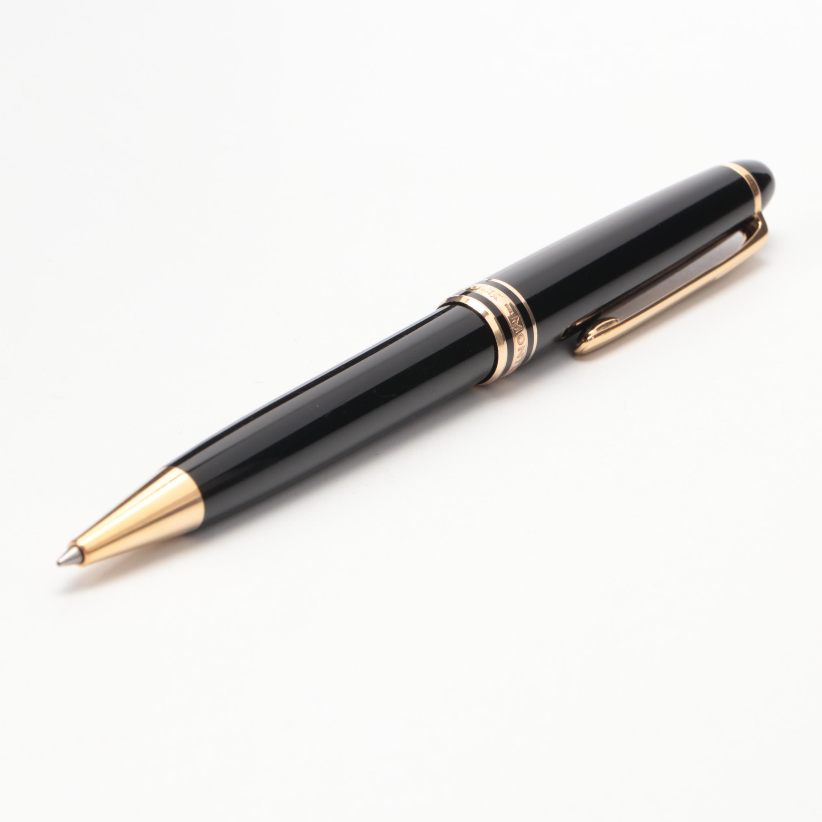 Montblanc "Meisterstück" Black Resin Ballpoint Pen