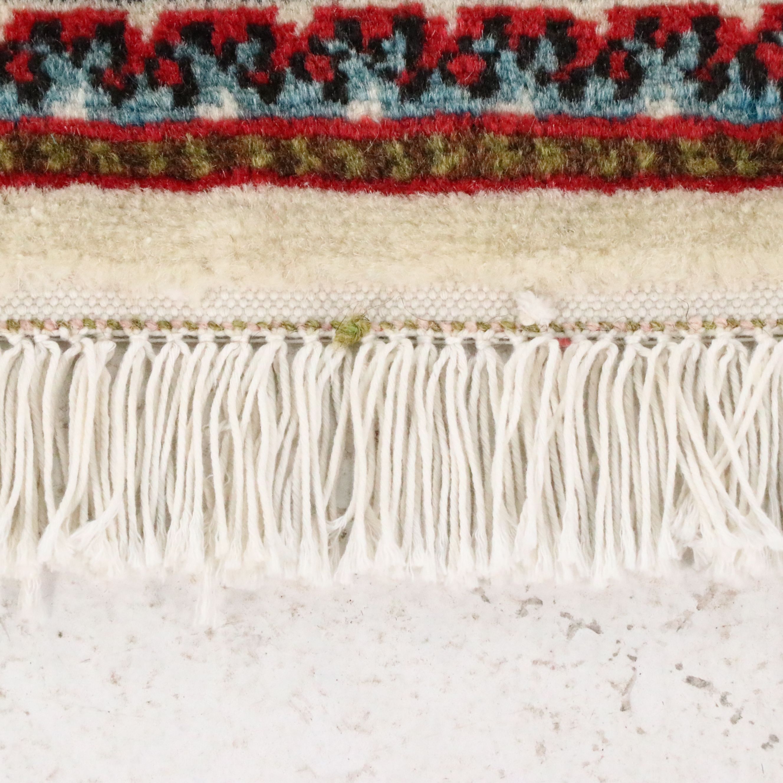 3'4 x 5'5 Hand-Knotted Persian Hamadan Area Rug