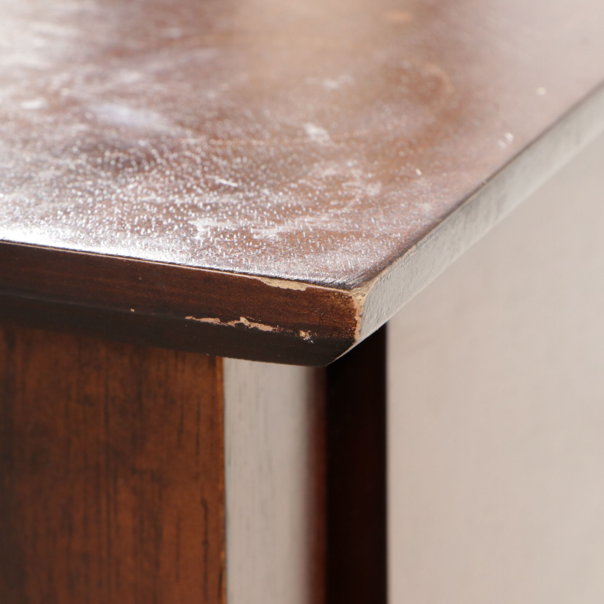 Mieco Mahogany Nightstand, 21st Century