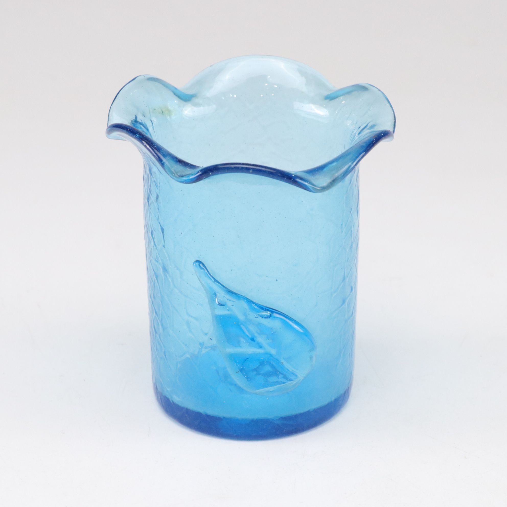 Fenton White Opalescent Glass Pedestal Dish with Etched Glass Basket and More