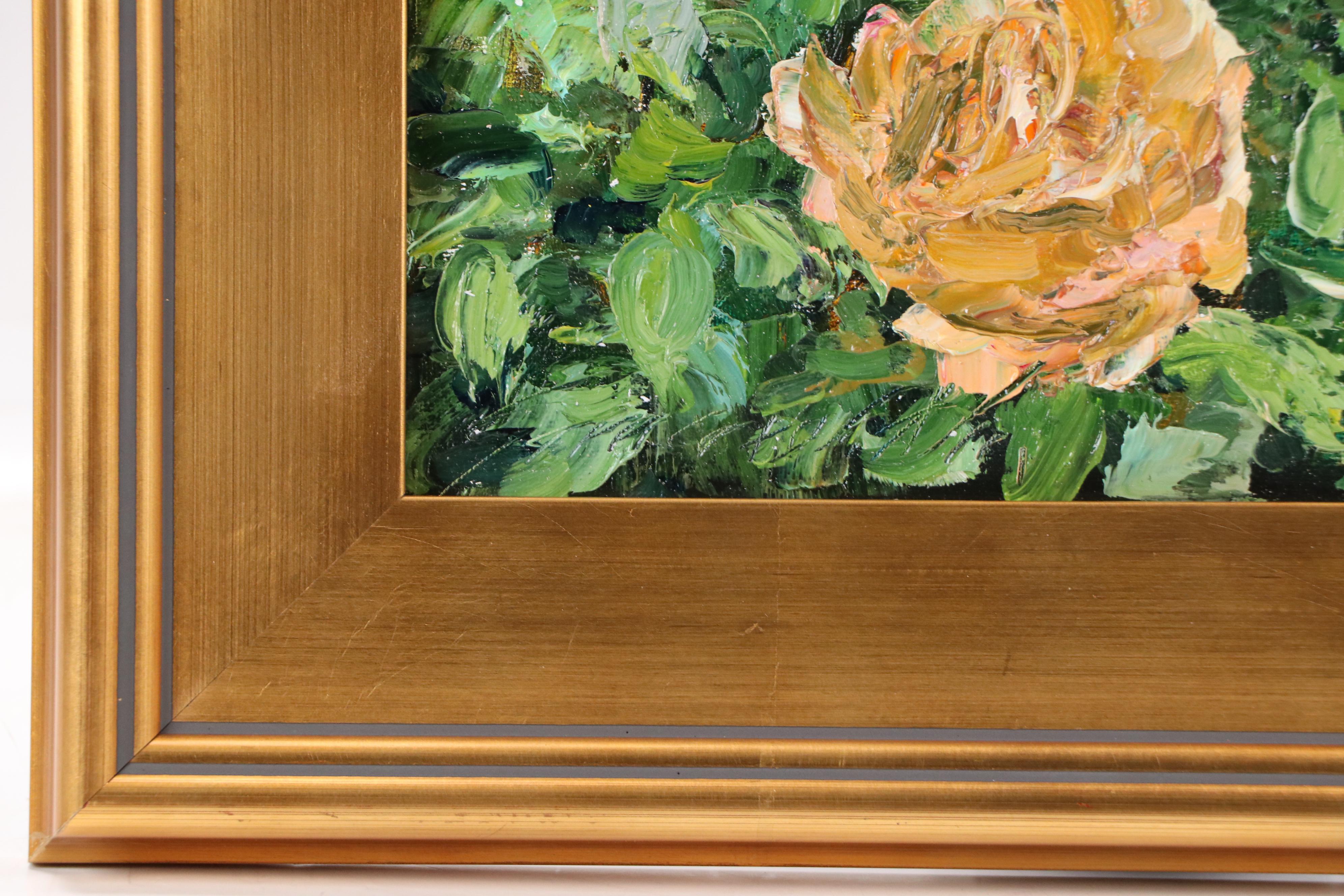 Garncarek Aleksander Floral Landscape Oil Painting, 2025