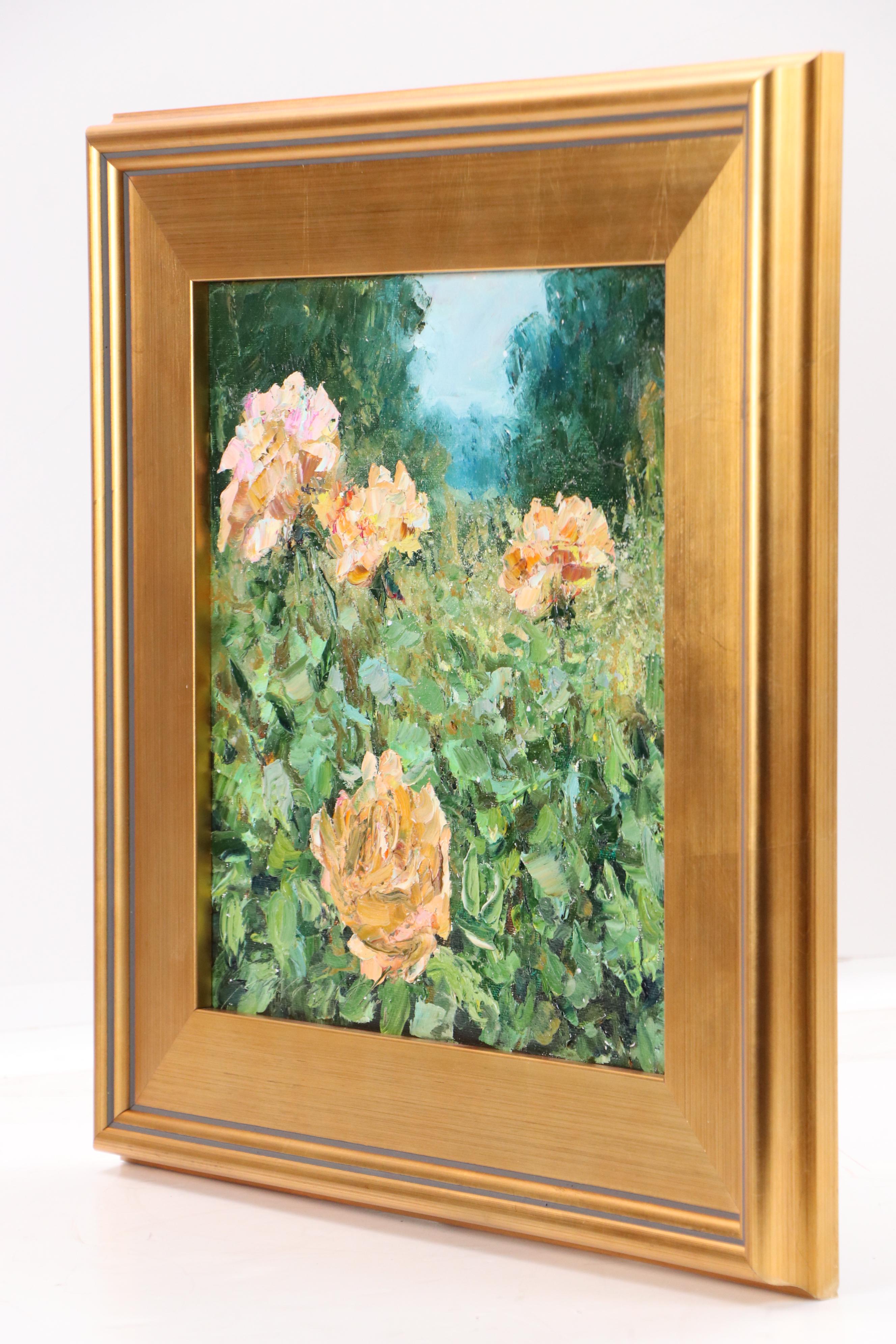 Garncarek Aleksander Floral Landscape Oil Painting, 2025