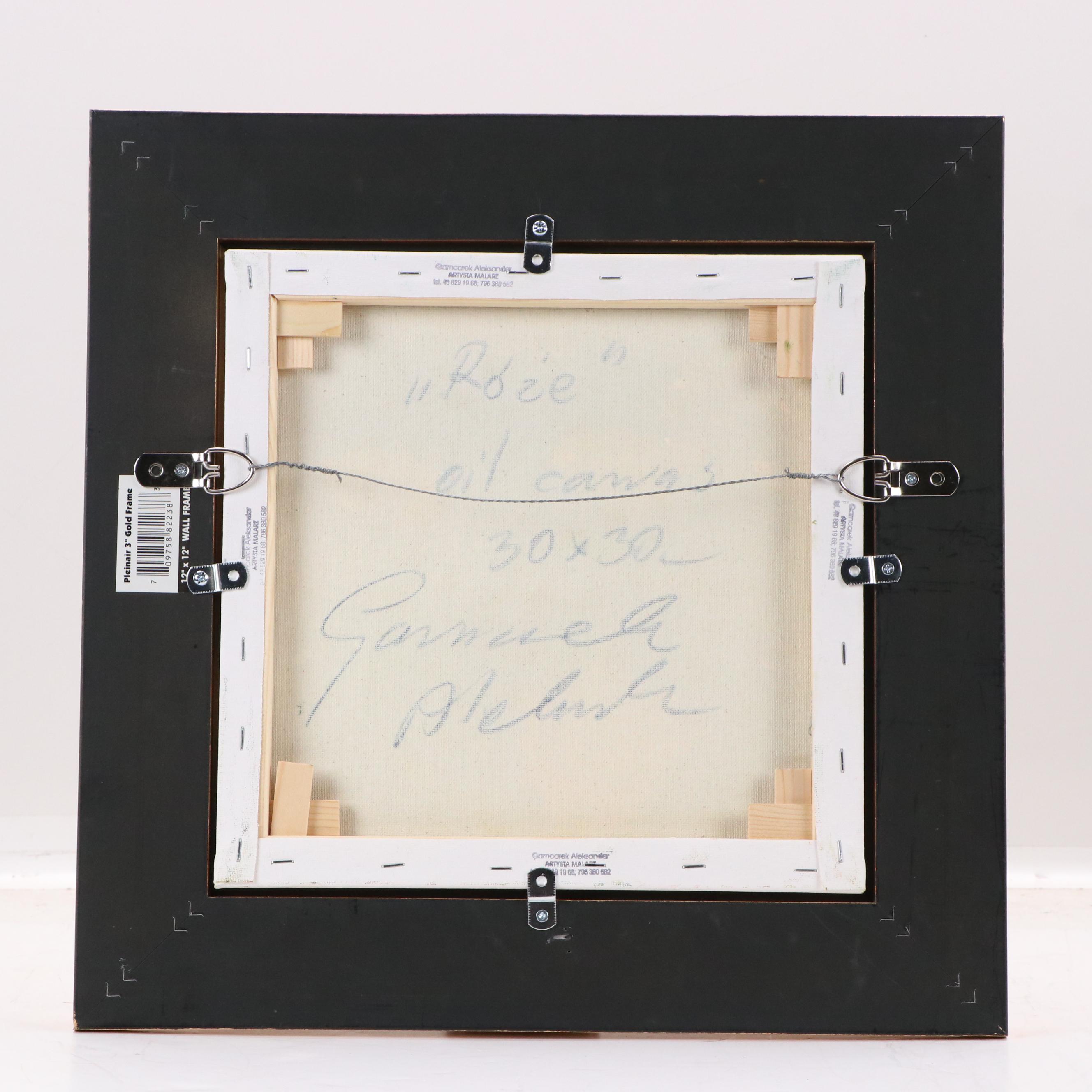 Garncarek Aleksander Floral Landscape Oil Painting, 2025