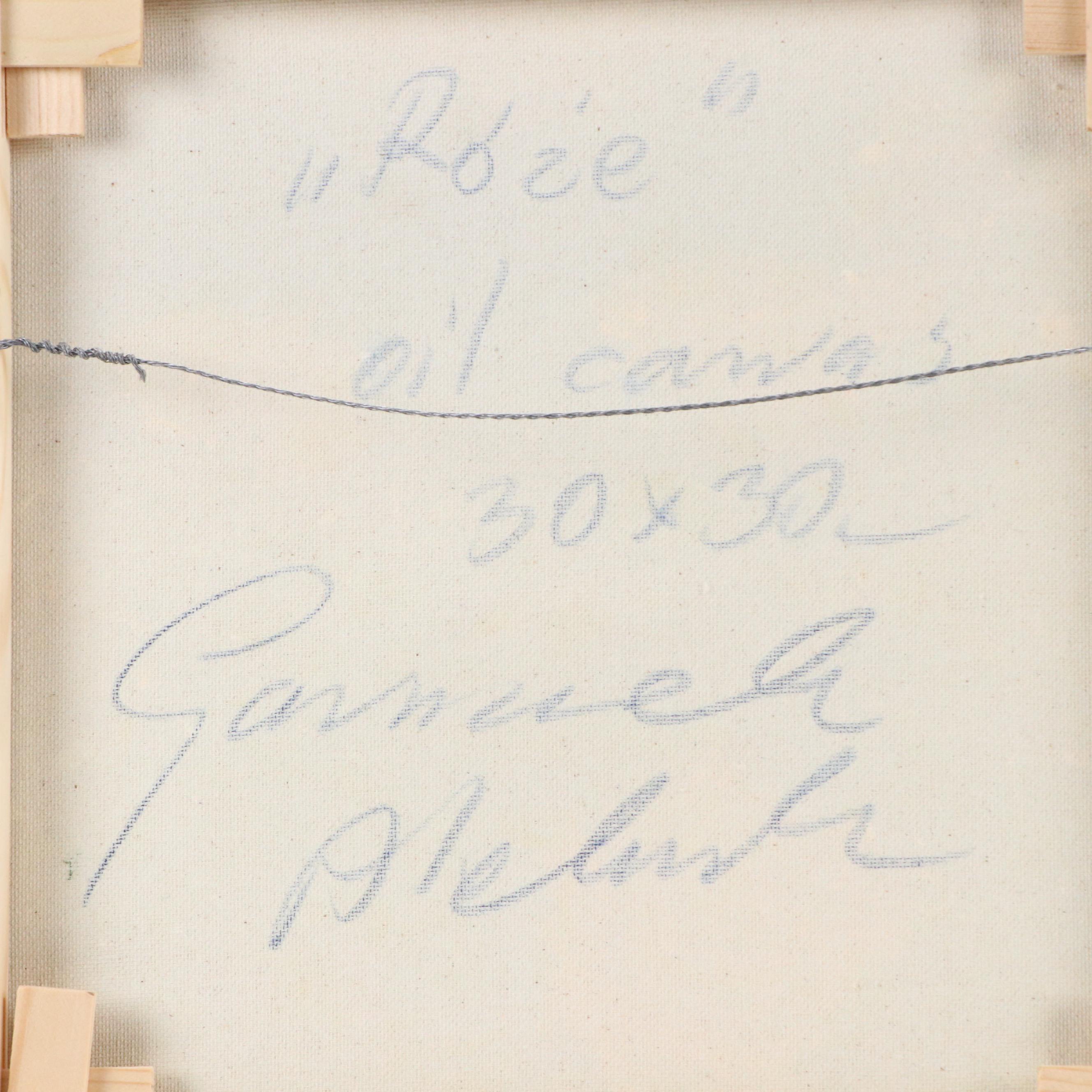 Garncarek Aleksander Floral Landscape Oil Painting, 2025