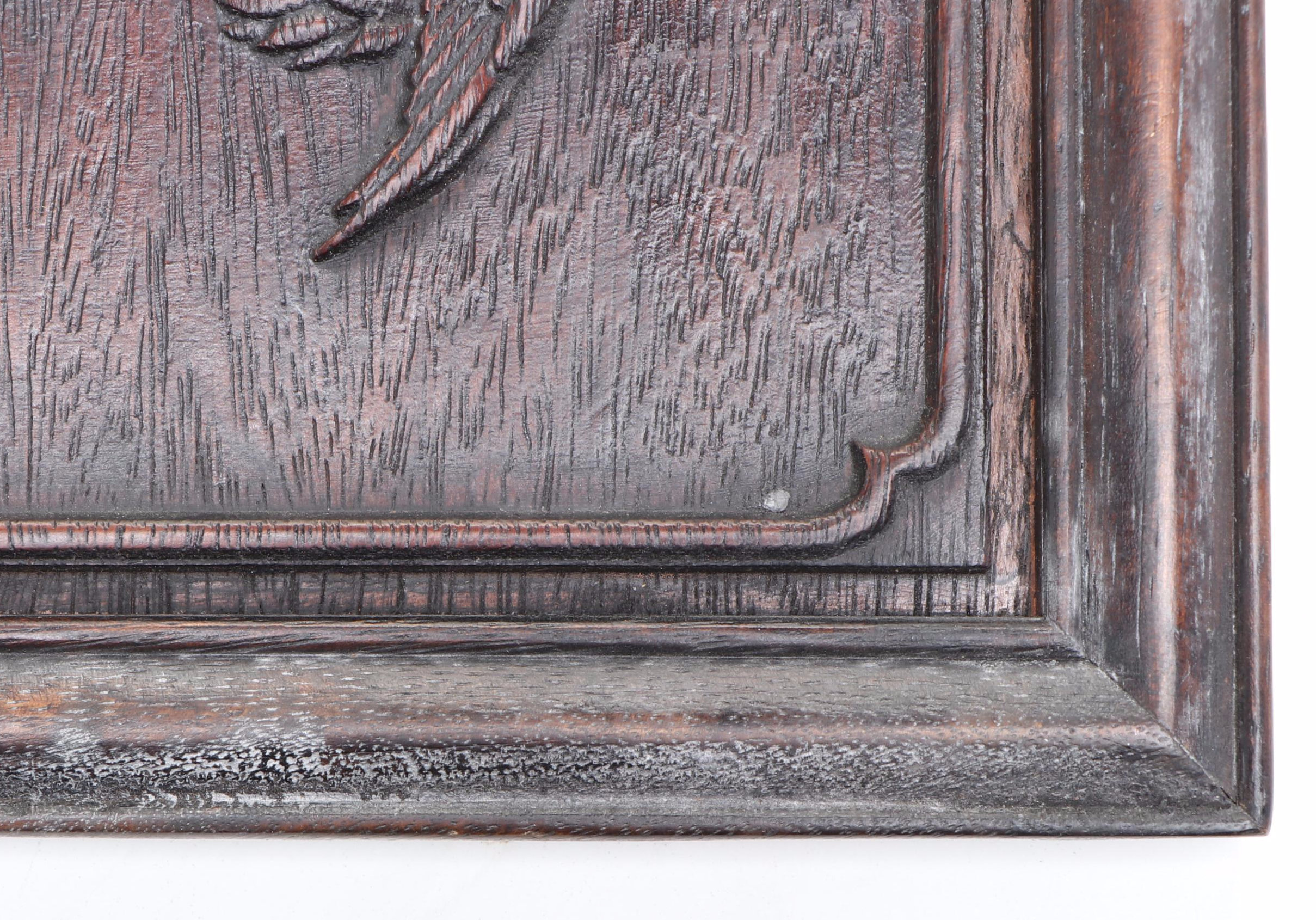 Chinese Carved Wood Table Screen