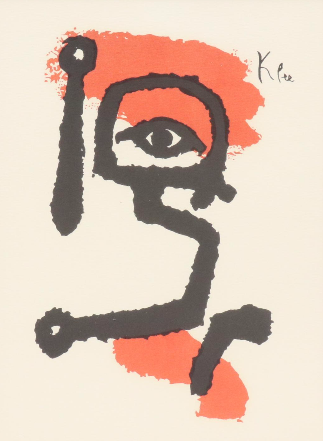 Lithograph After Paul Klee "Der Paukenspieler"