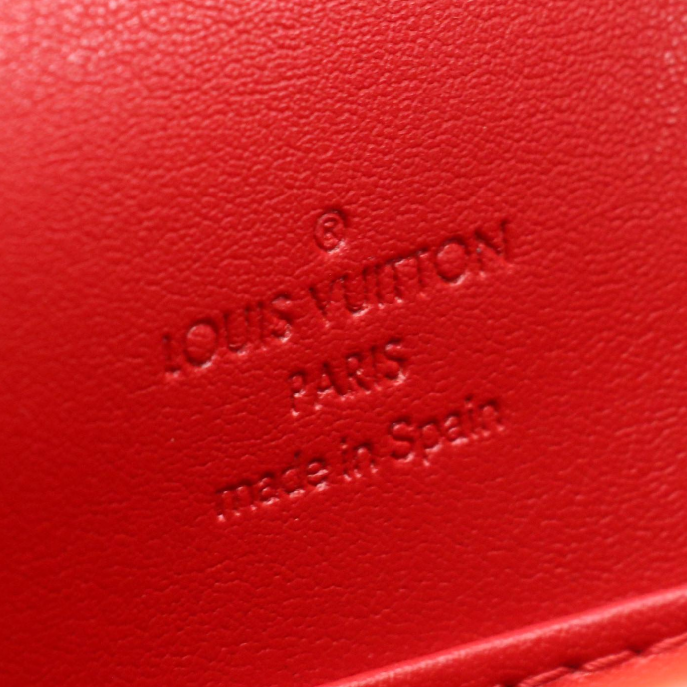 Louis Vuitton Thompson Street Shoulder Bag in Red Epi Leather