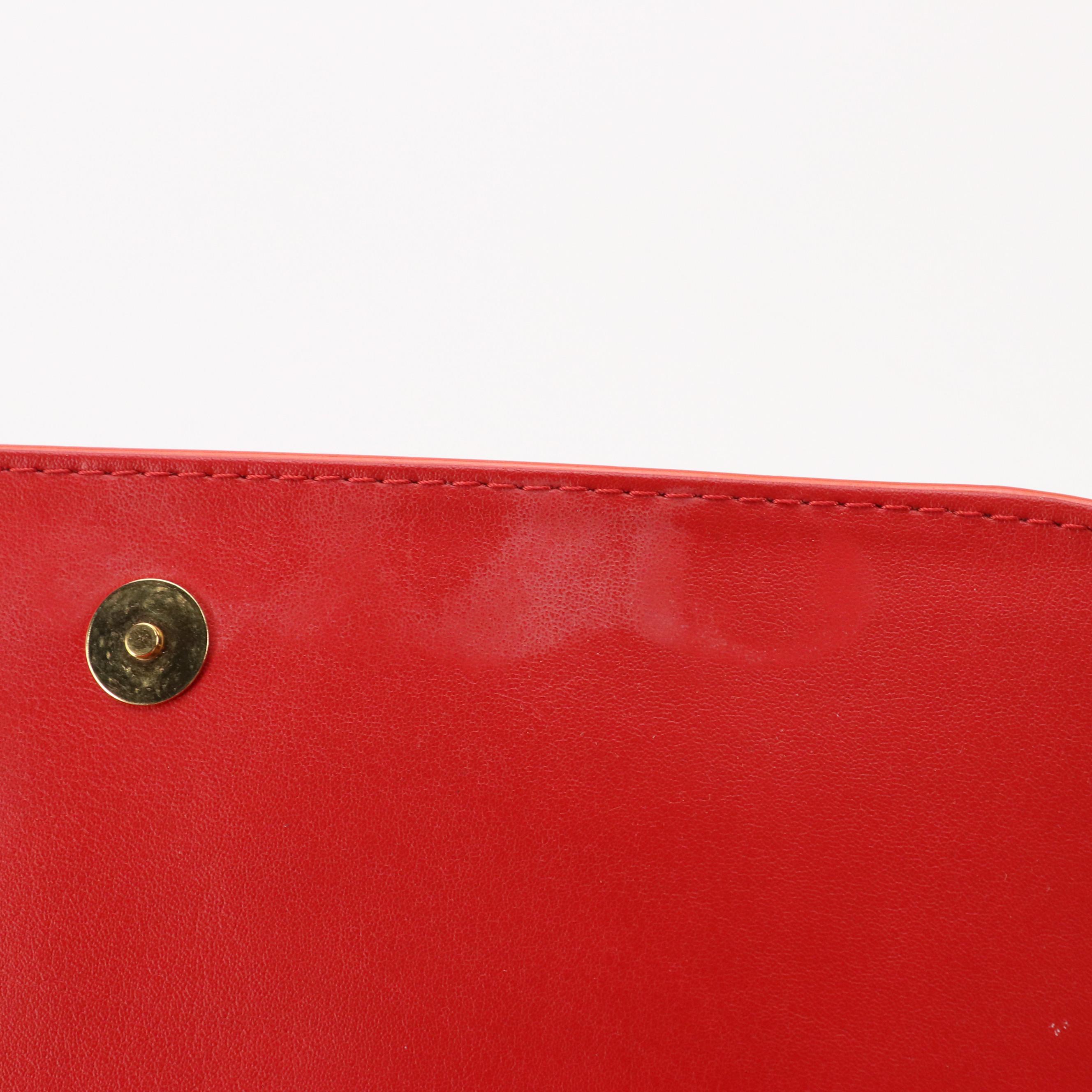 Louis Vuitton Thompson Street Shoulder Bag in Red Epi Leather