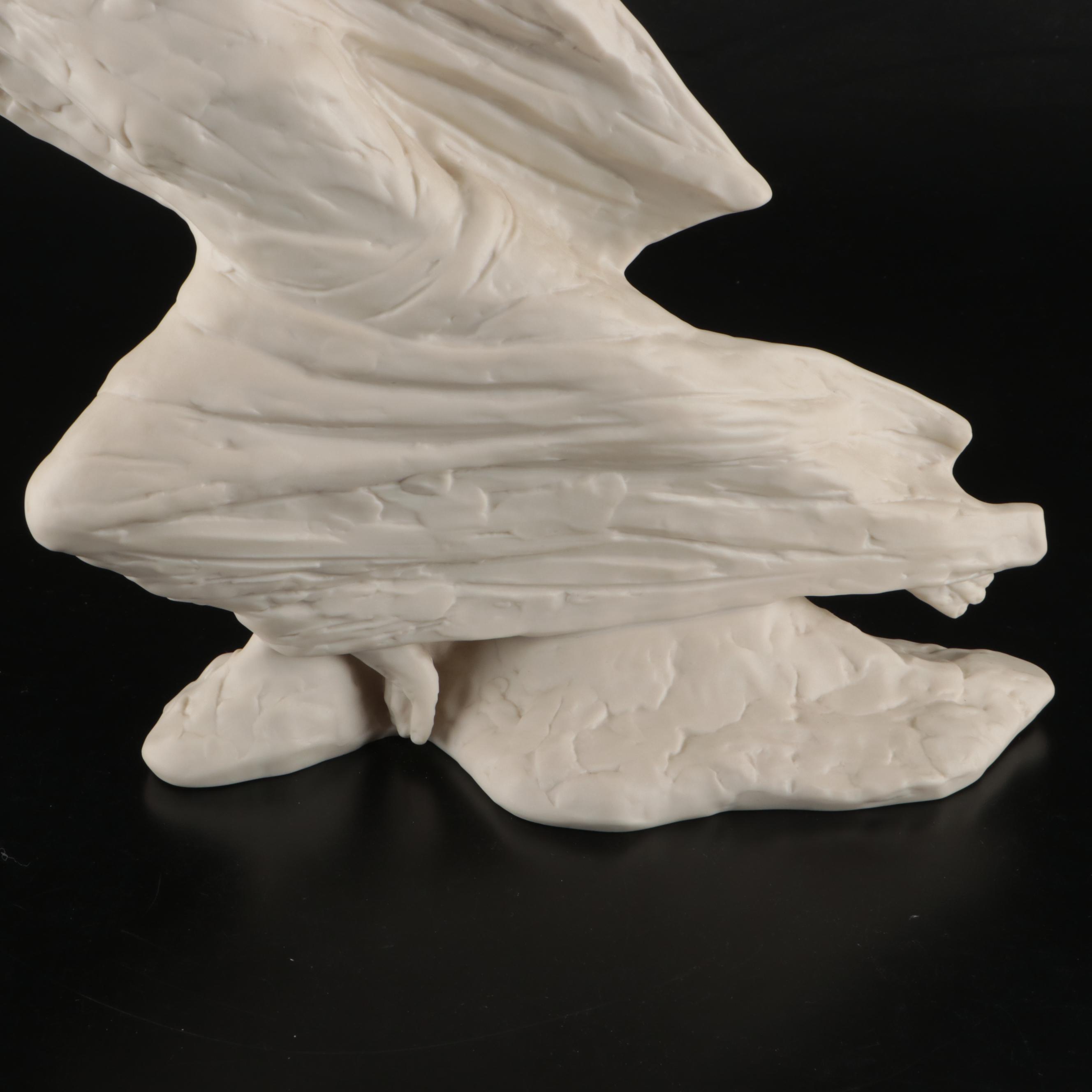 Laszlo Ispanky Bisque Porcelain Moses Sculpture "Storm," 1975