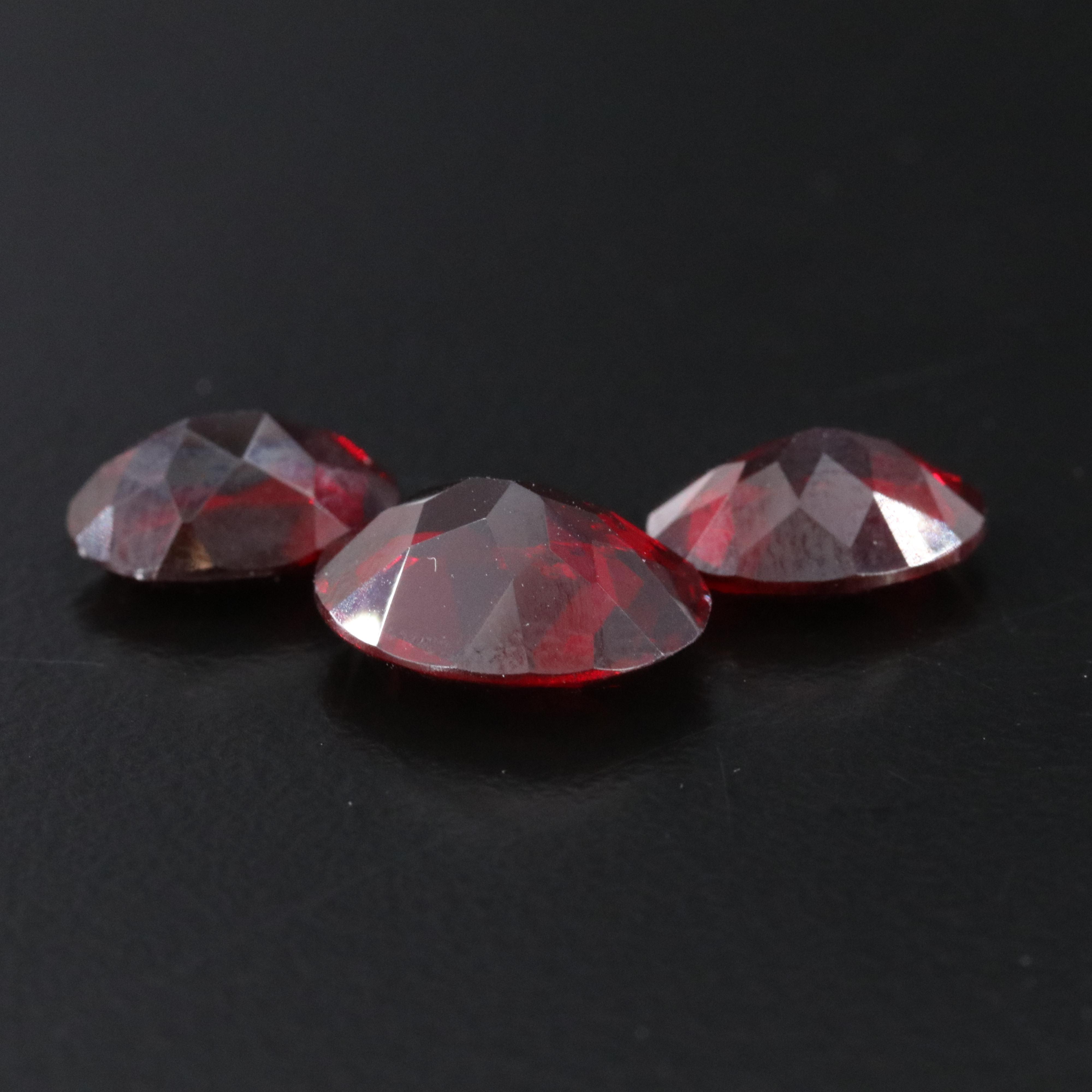 Loose 11.68 CTW Lab Grown Rubies