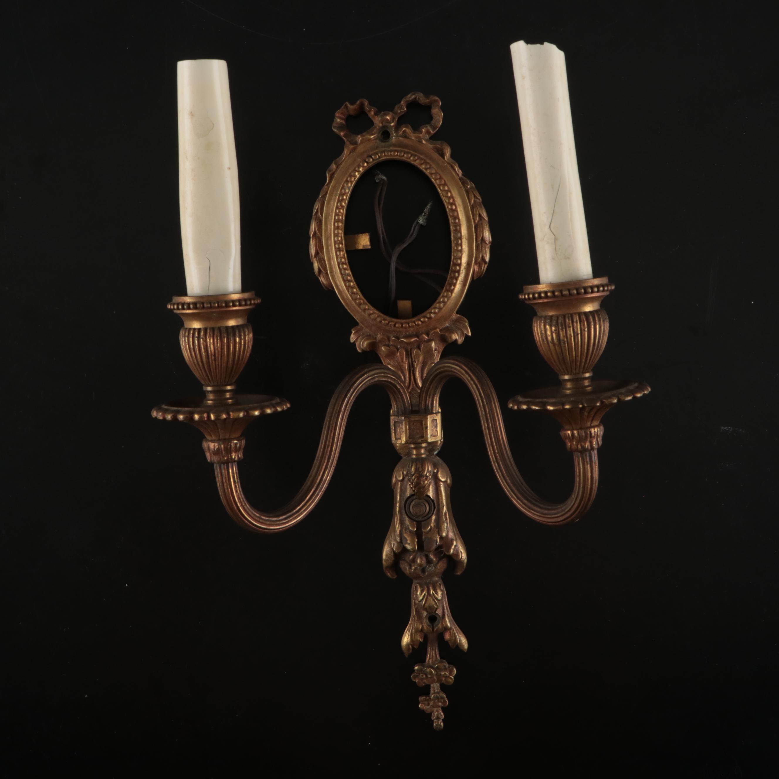 Louis XIV Style Wall Sconces