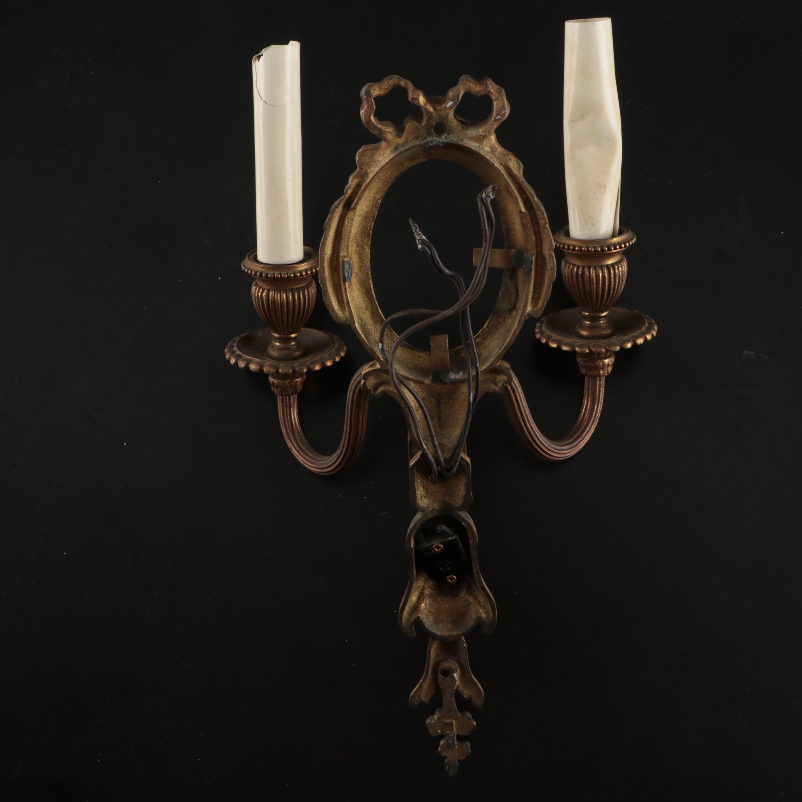 Louis XIV Style Wall Sconces