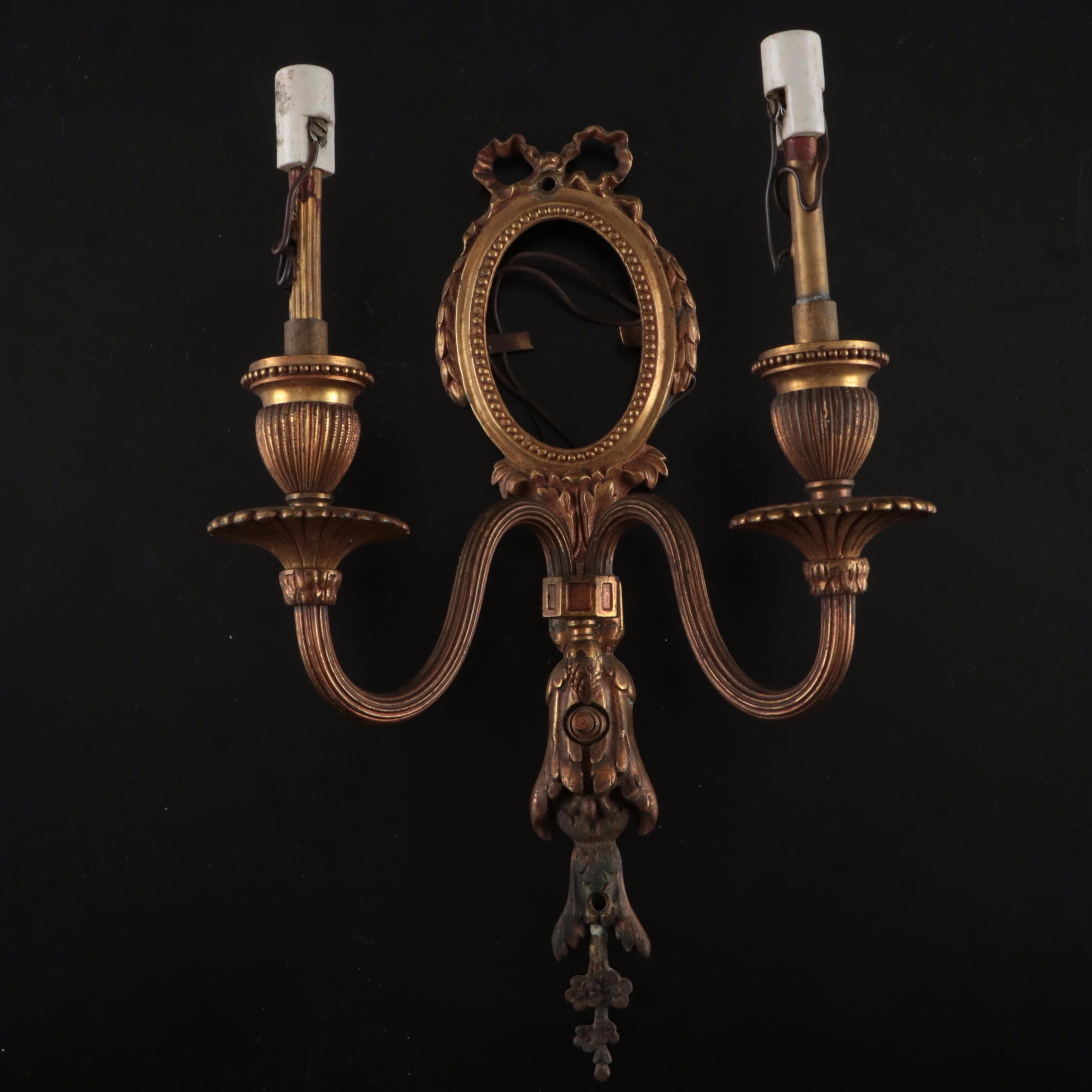 Louis XIV Style Wall Sconces