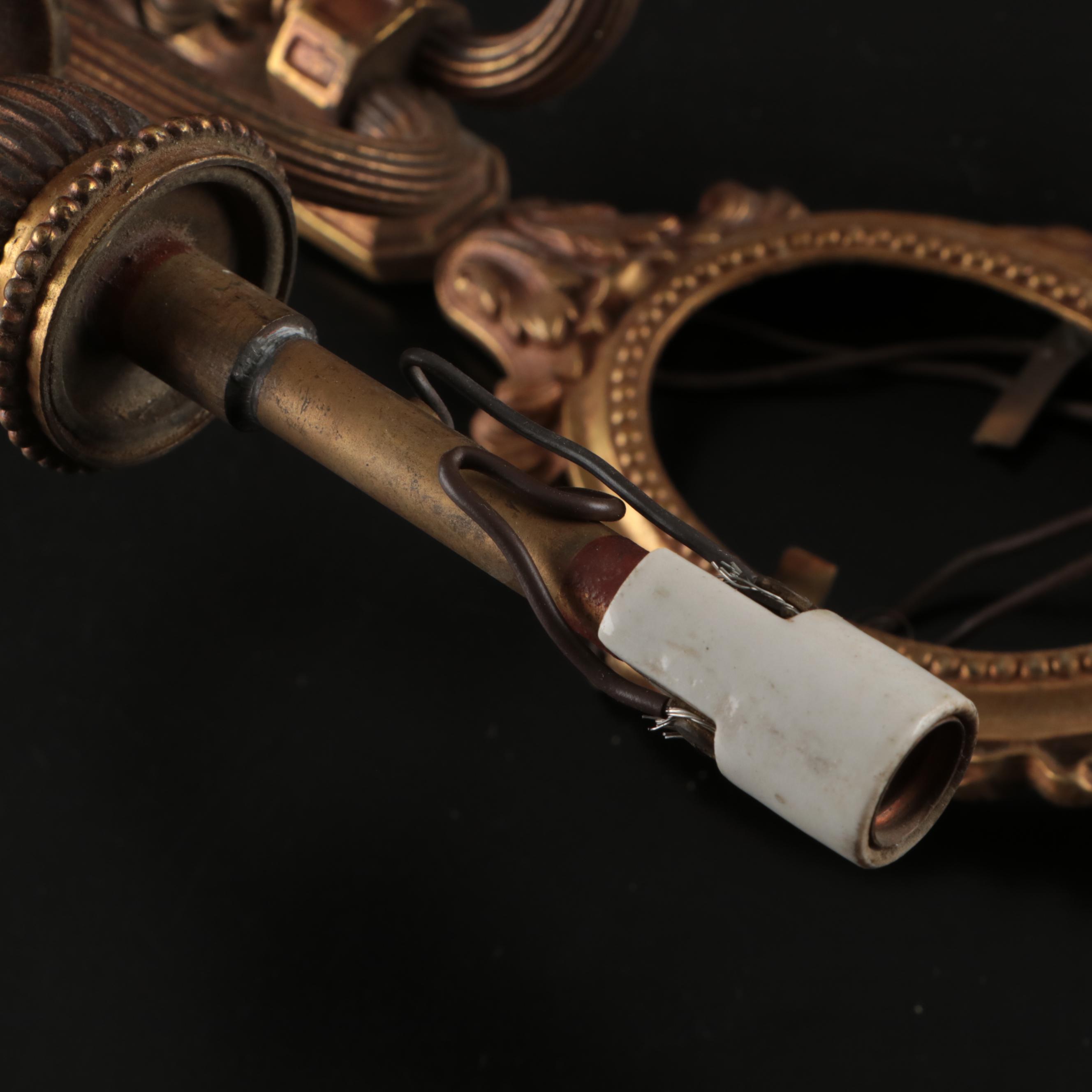 Louis XIV Style Wall Sconces