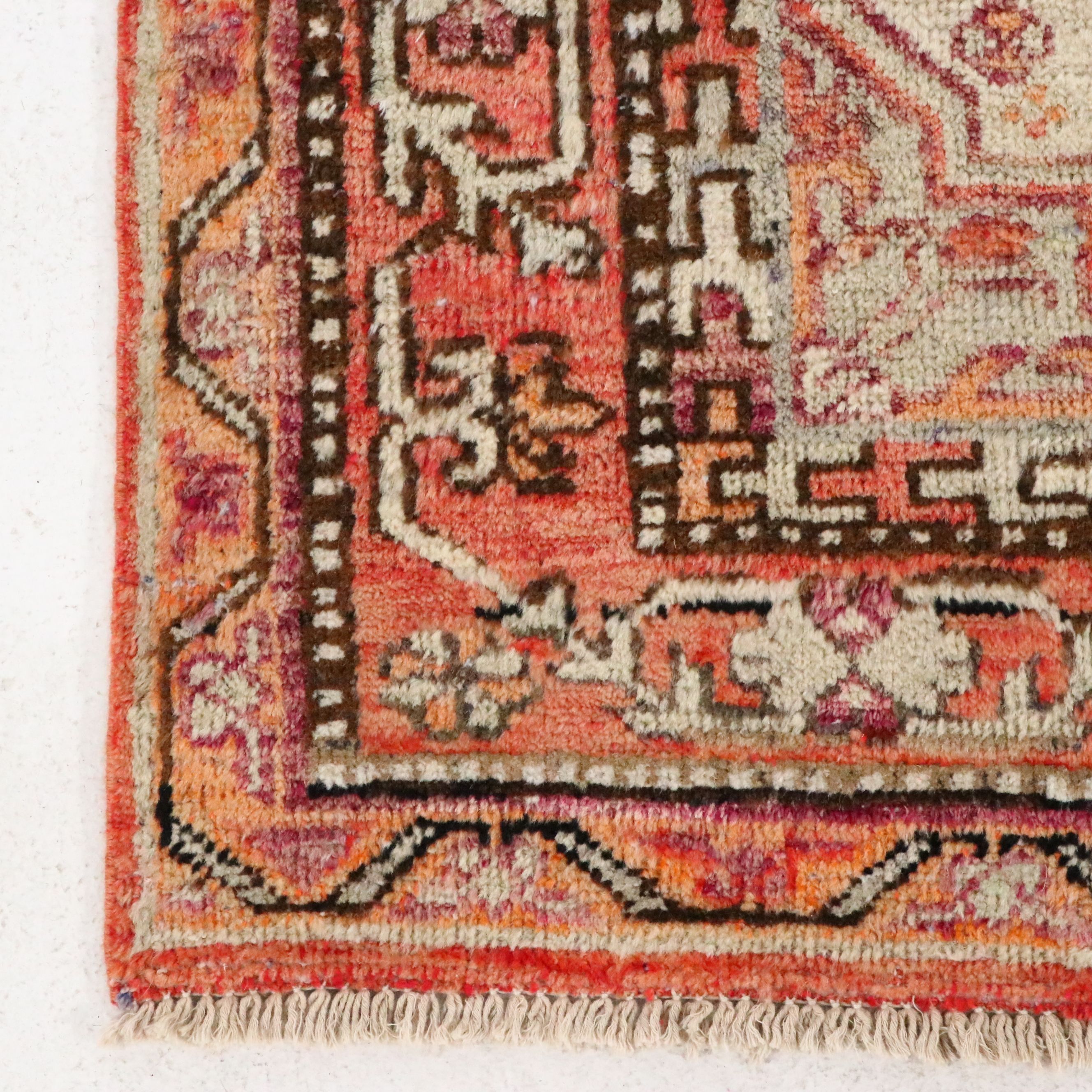 5' x 9'9 Hand-Knotted East Turkestan Khotan Area Rug