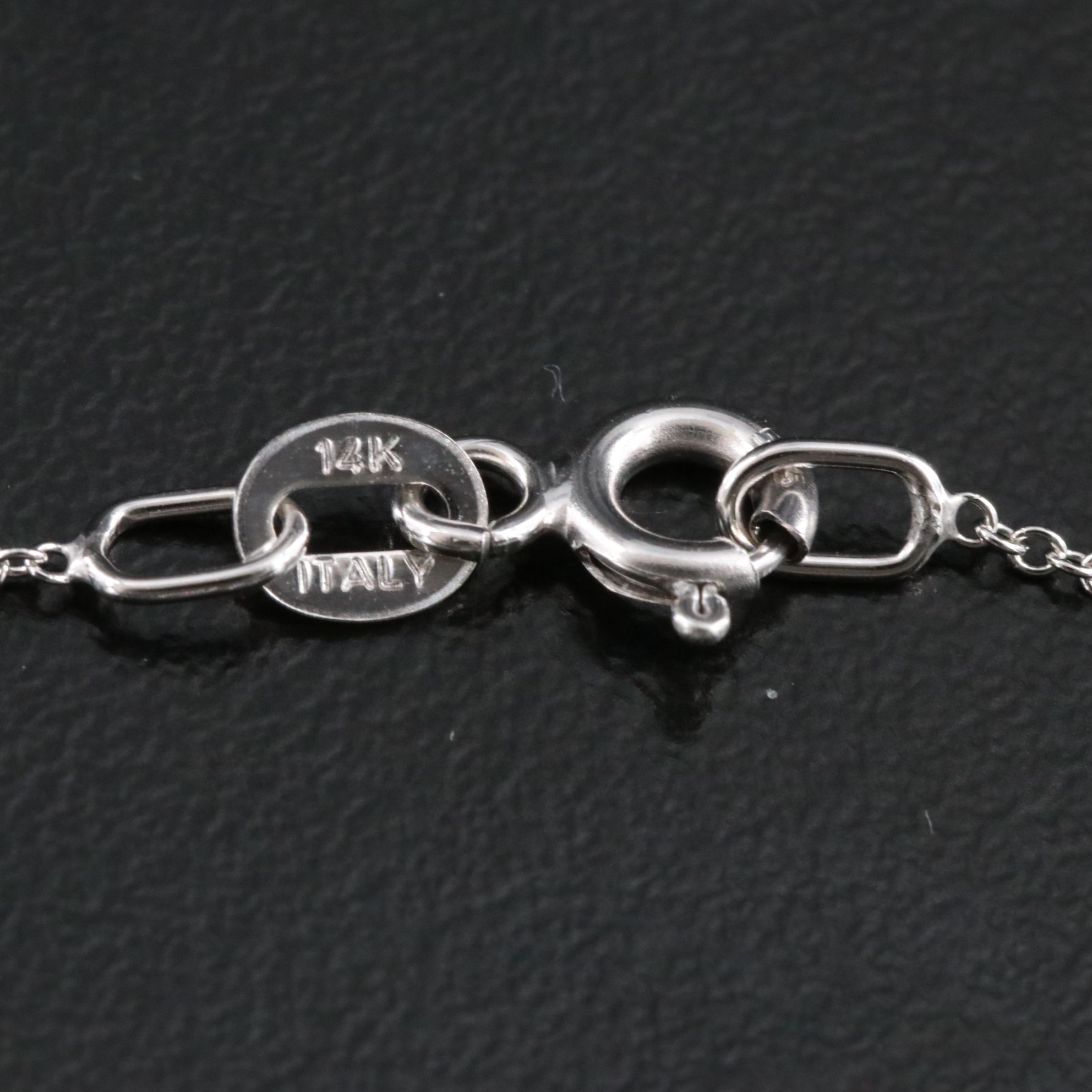 14K 5.00 CT Lab Grown Diamond Necklace with IGI Report