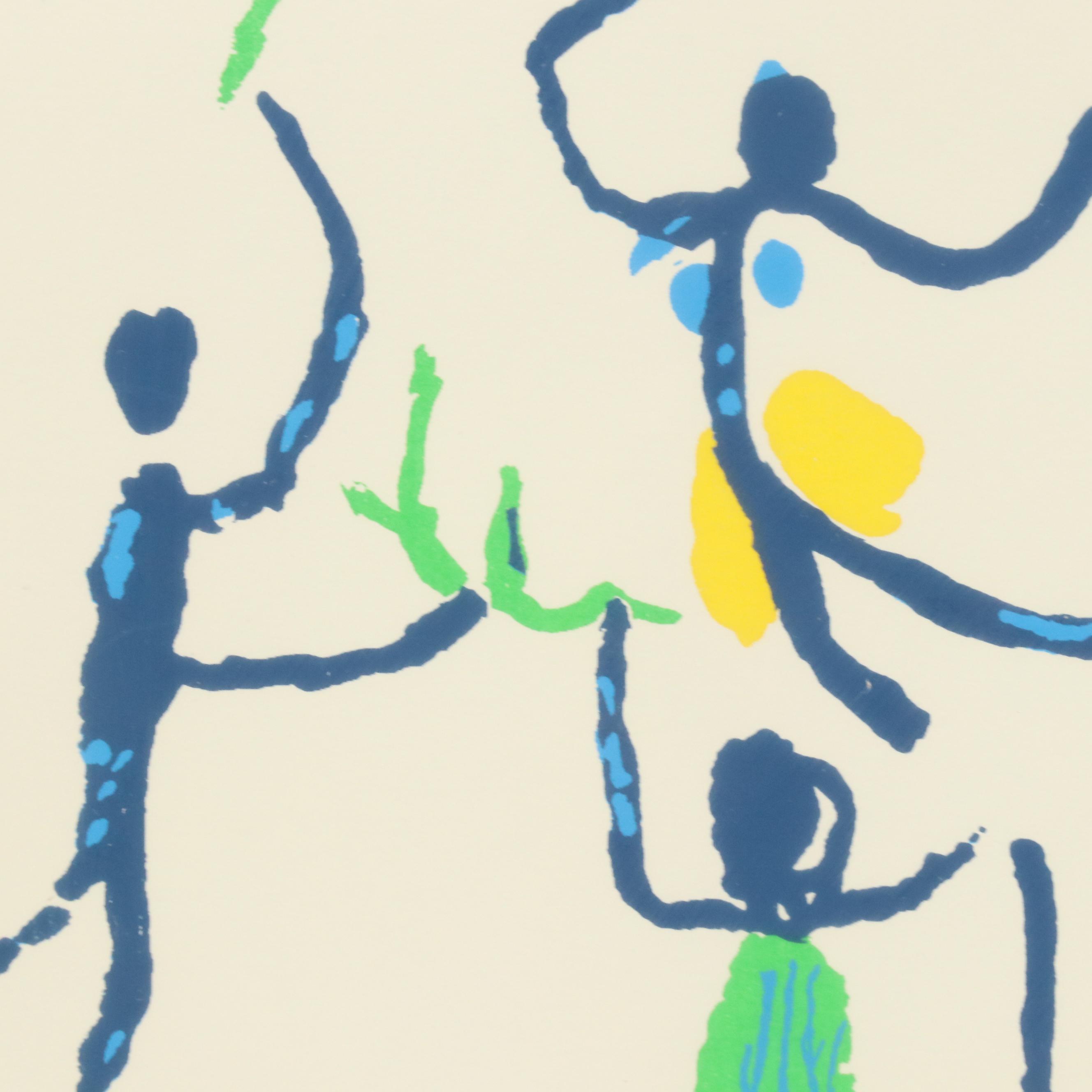 Serigraph After Pablo Picasso "La Ronde De La Jeunesse"