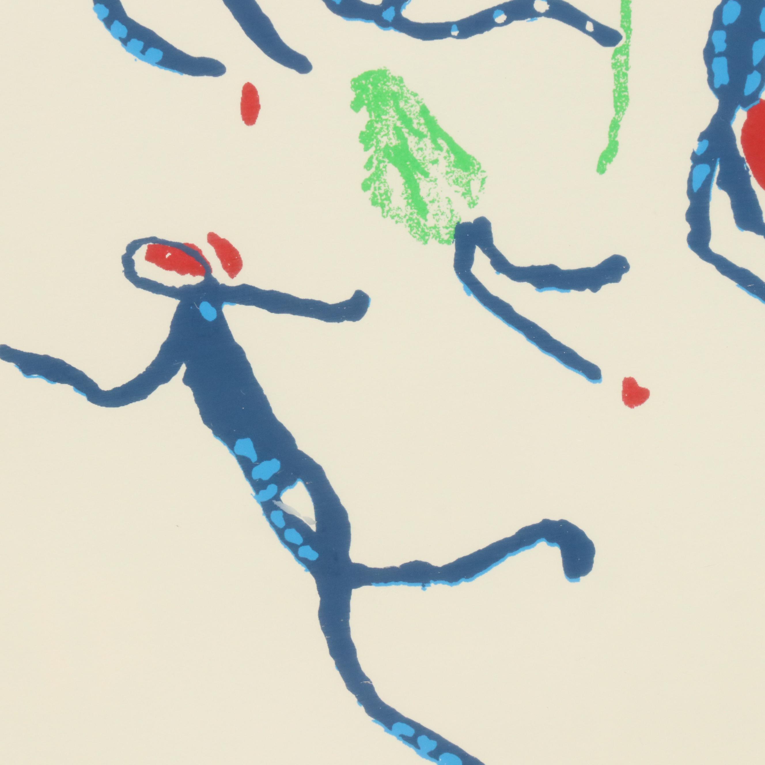 Serigraph After Pablo Picasso "La Ronde De La Jeunesse"