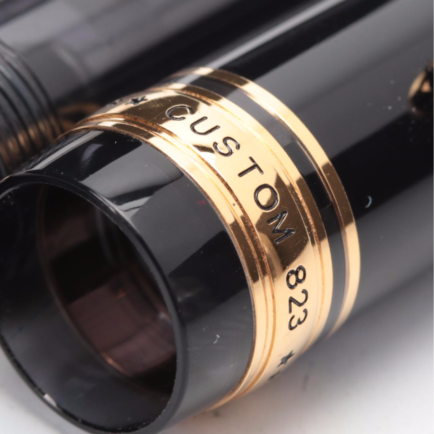 Pilot "Custom 823" Black Smoke Fountain Pen