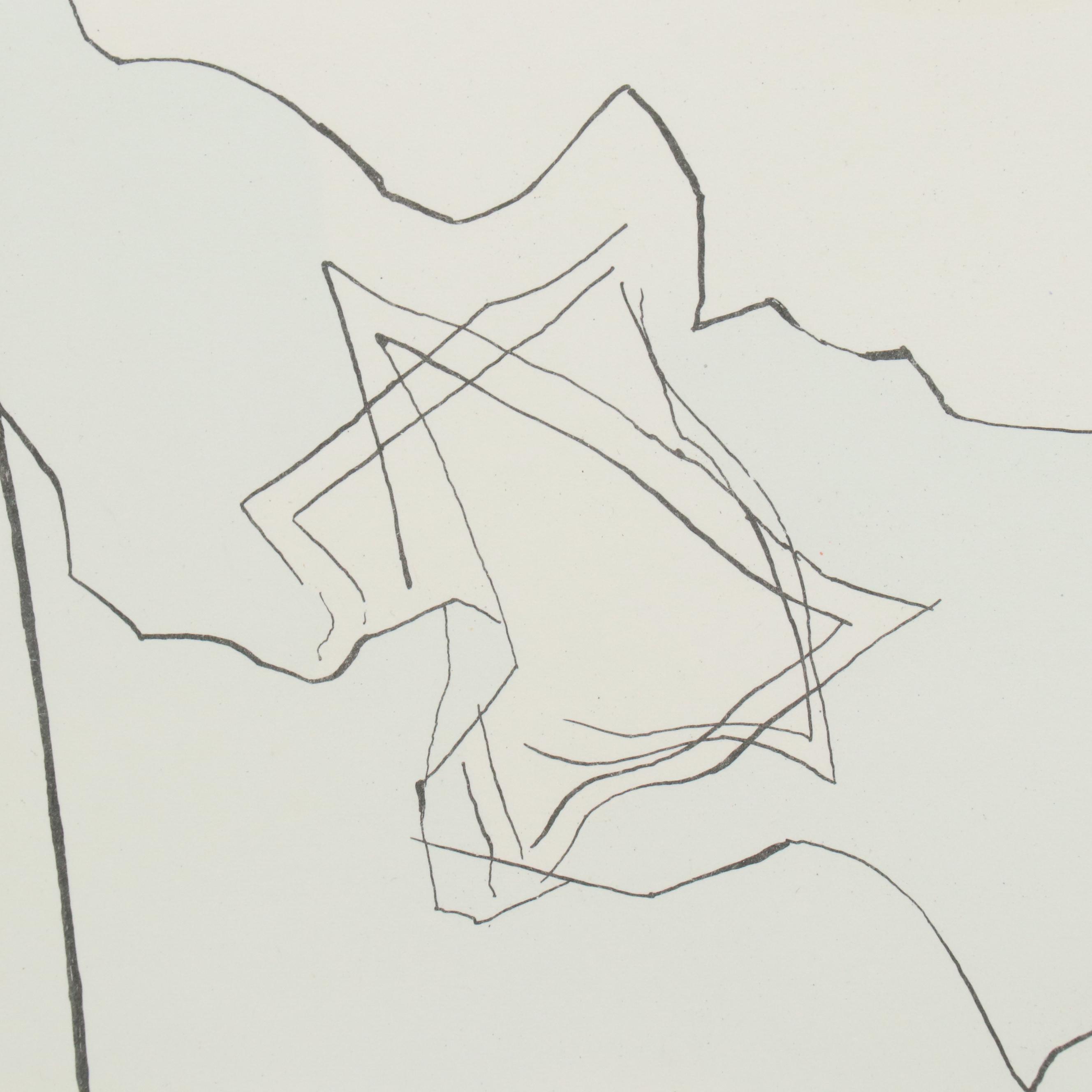 Lithograph After Salvador Dali "Gad (Twelve Tribes of Israel)"