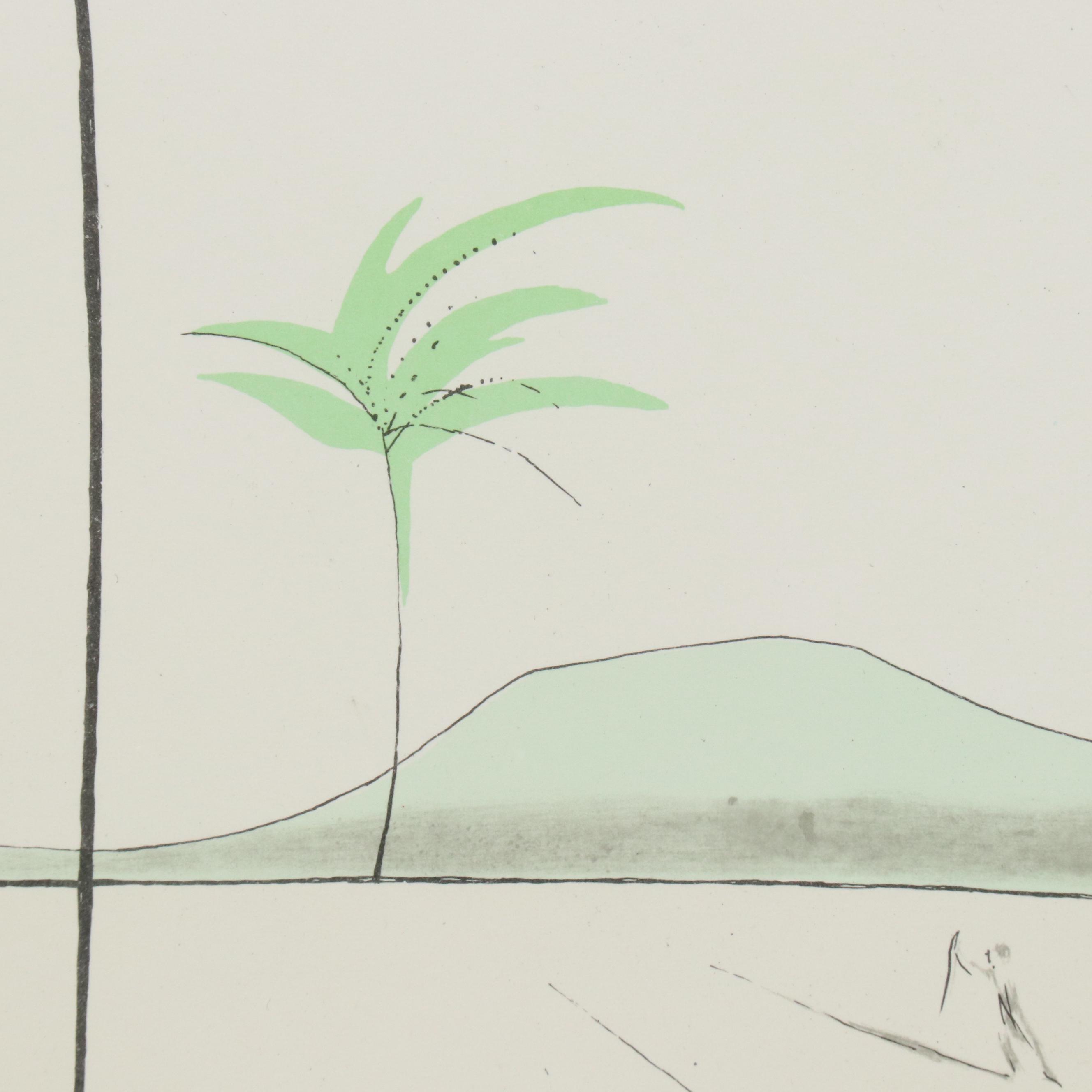 Lithograph After Salvador Dali "Gad (Twelve Tribes of Israel)"