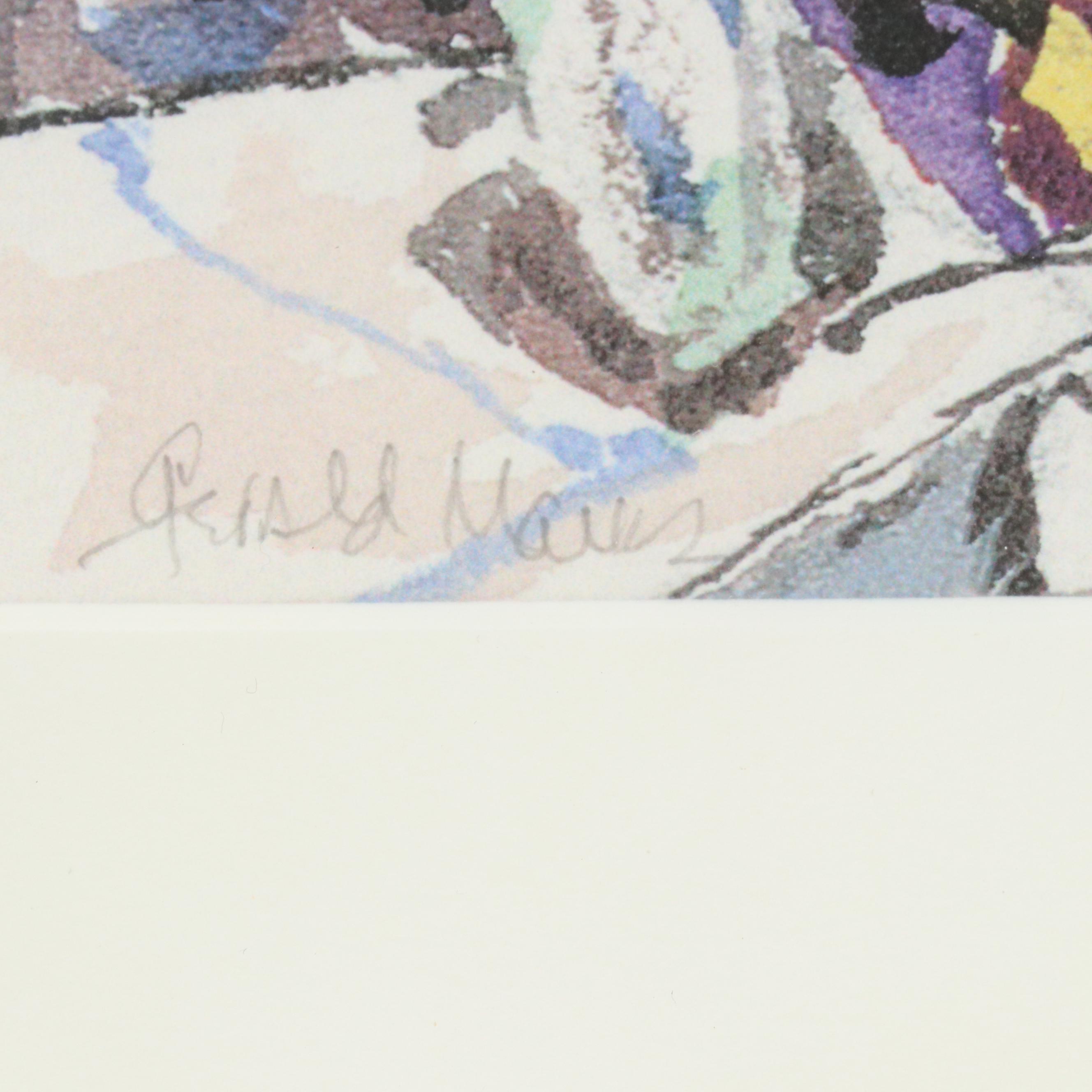 Giclée of Venetian Canal Scene, 21st Century