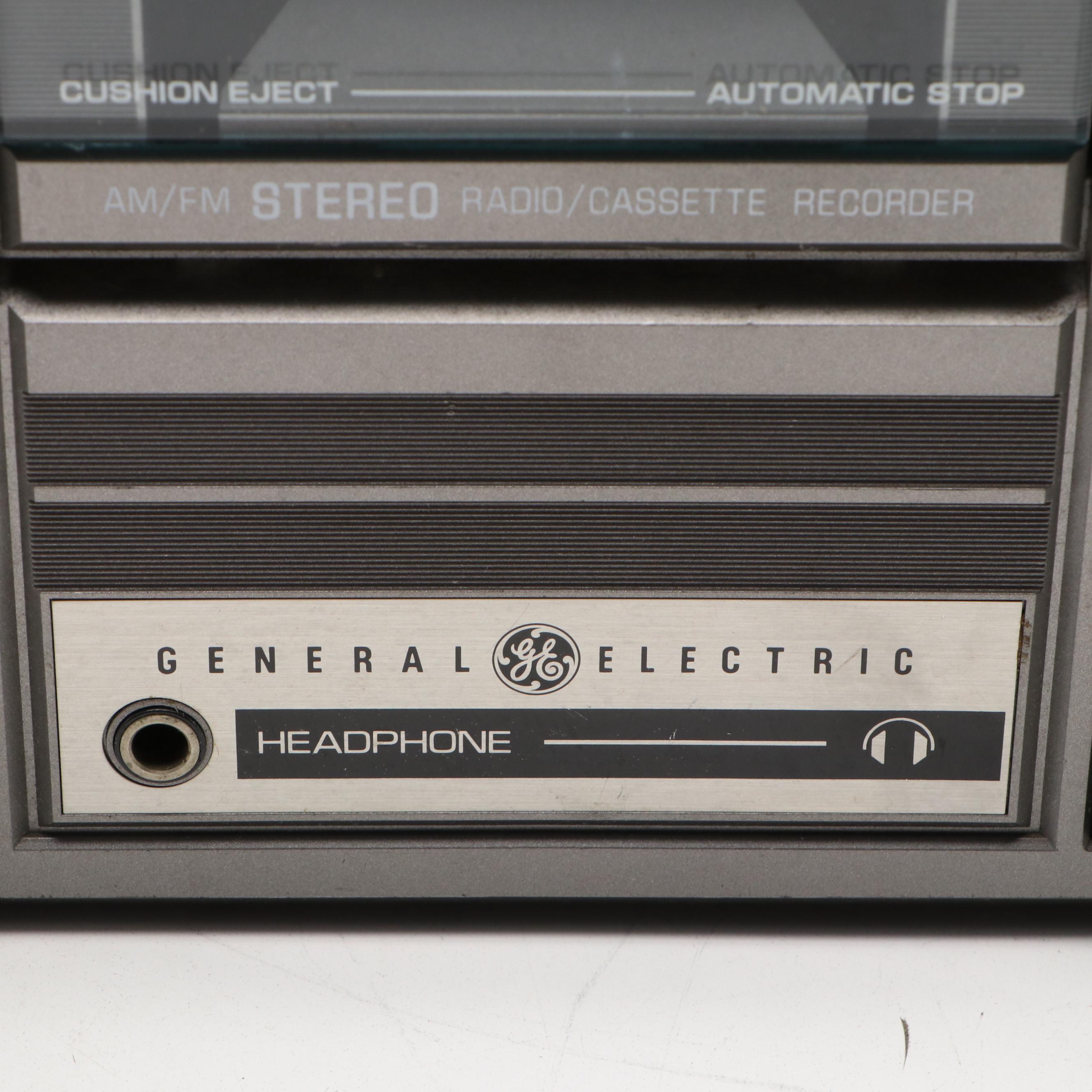 Sony SRS-GU10iP Speaker System, General Electric Cassette Player and More