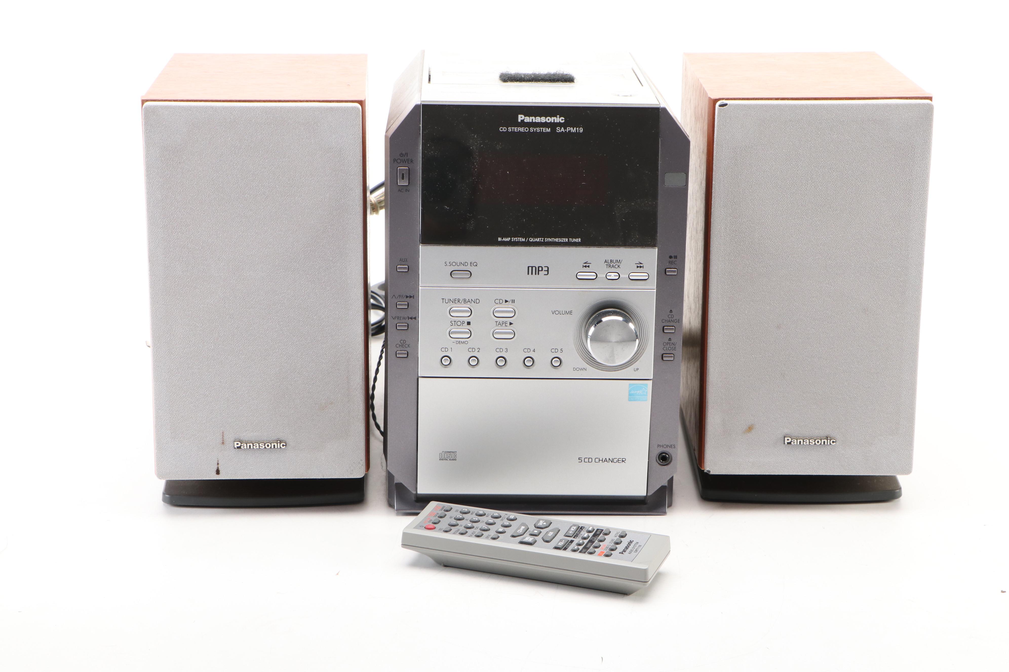 Sony SRS-GU10iP Speaker System, General Electric Cassette Player and More