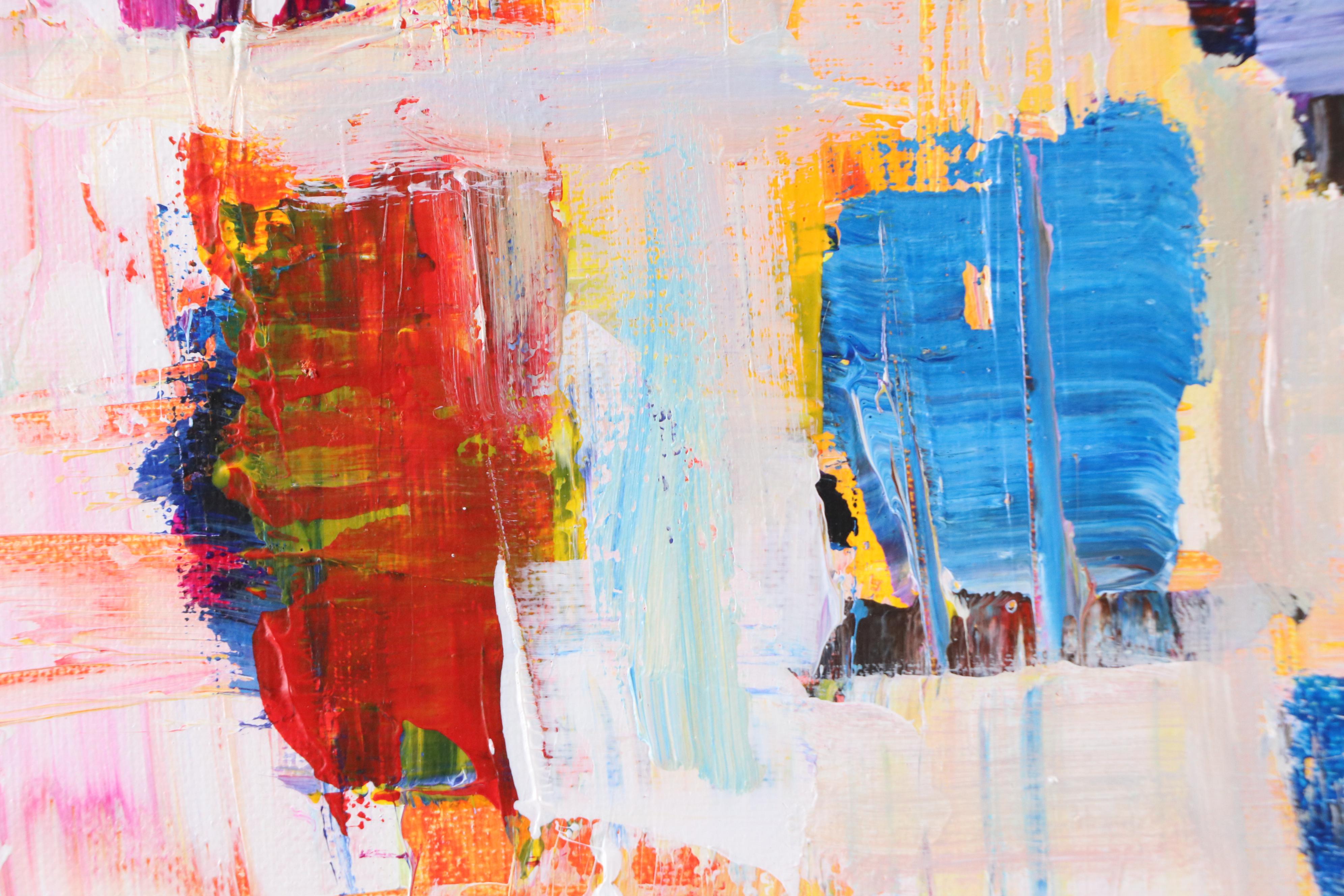 Leif Janek Abstract Acrylic Painting, 21st Century