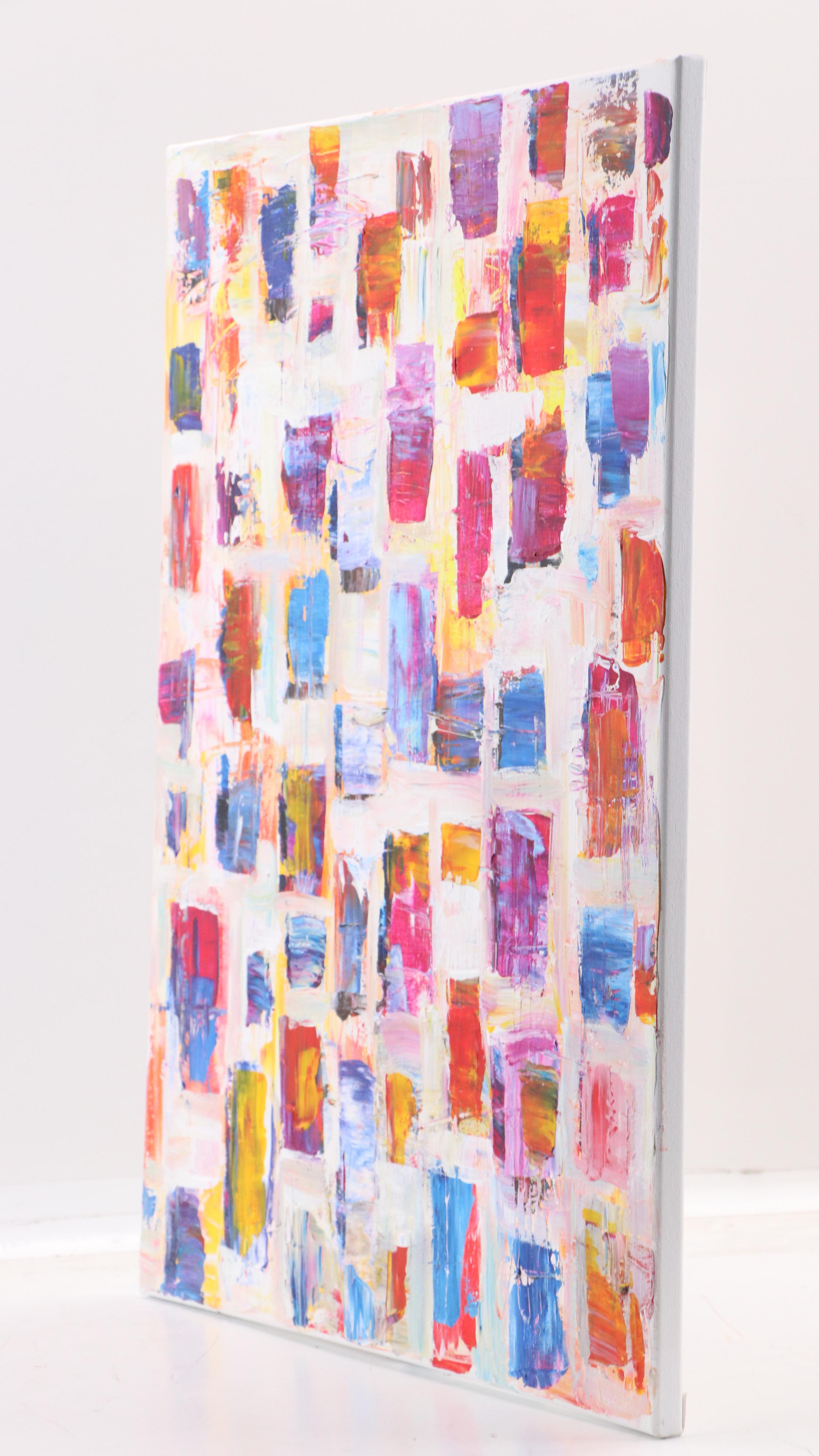 Leif Janek Abstract Acrylic Painting, 21st Century