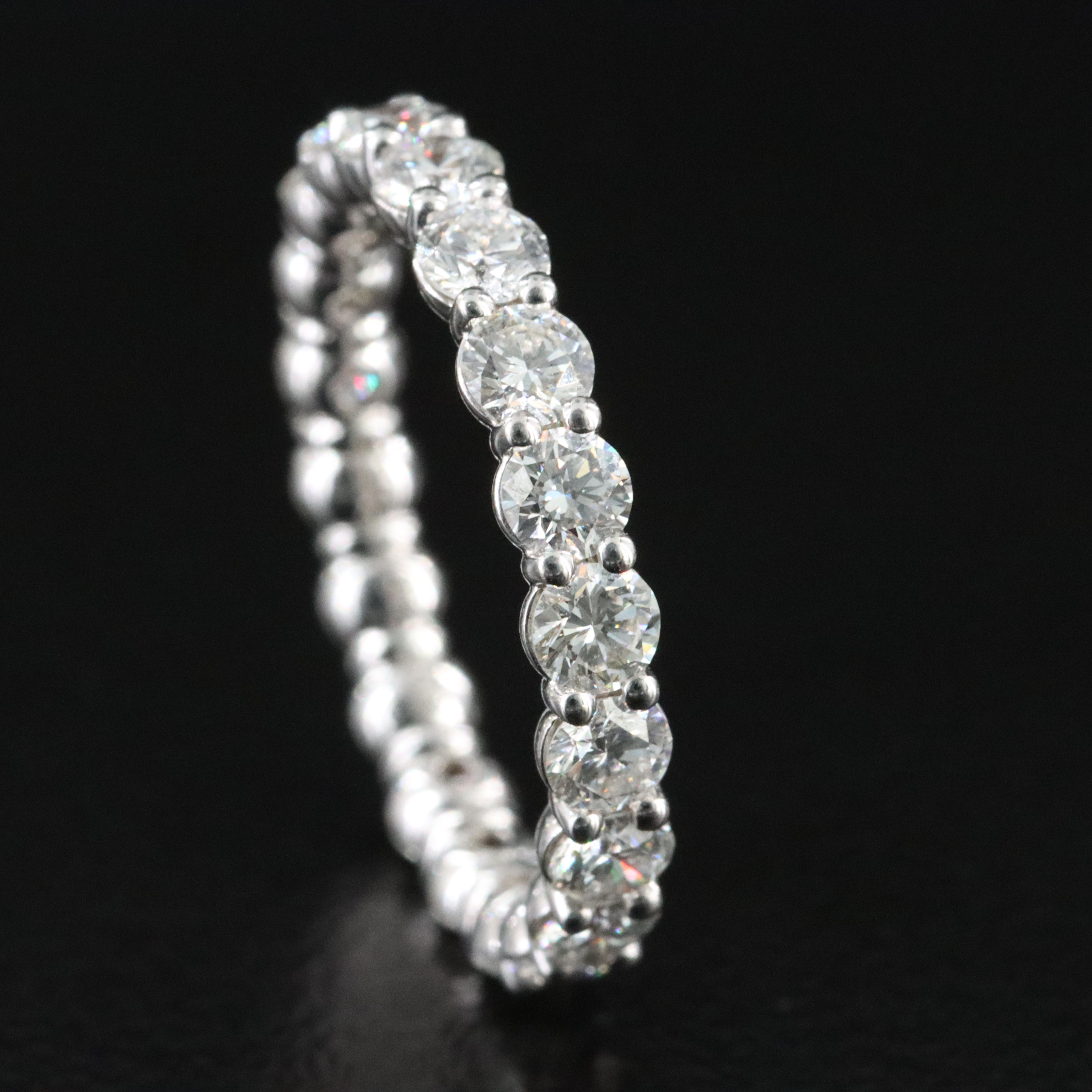 18K 2.06 CTW Diamond Eternity Band
