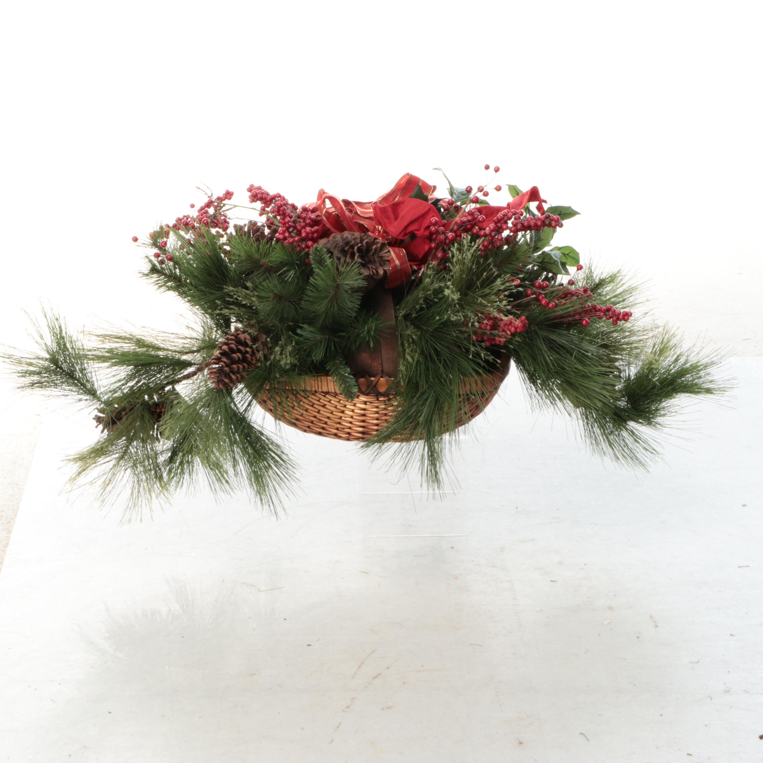 Artificial Pine Boughs and Other Seasonal Decorations