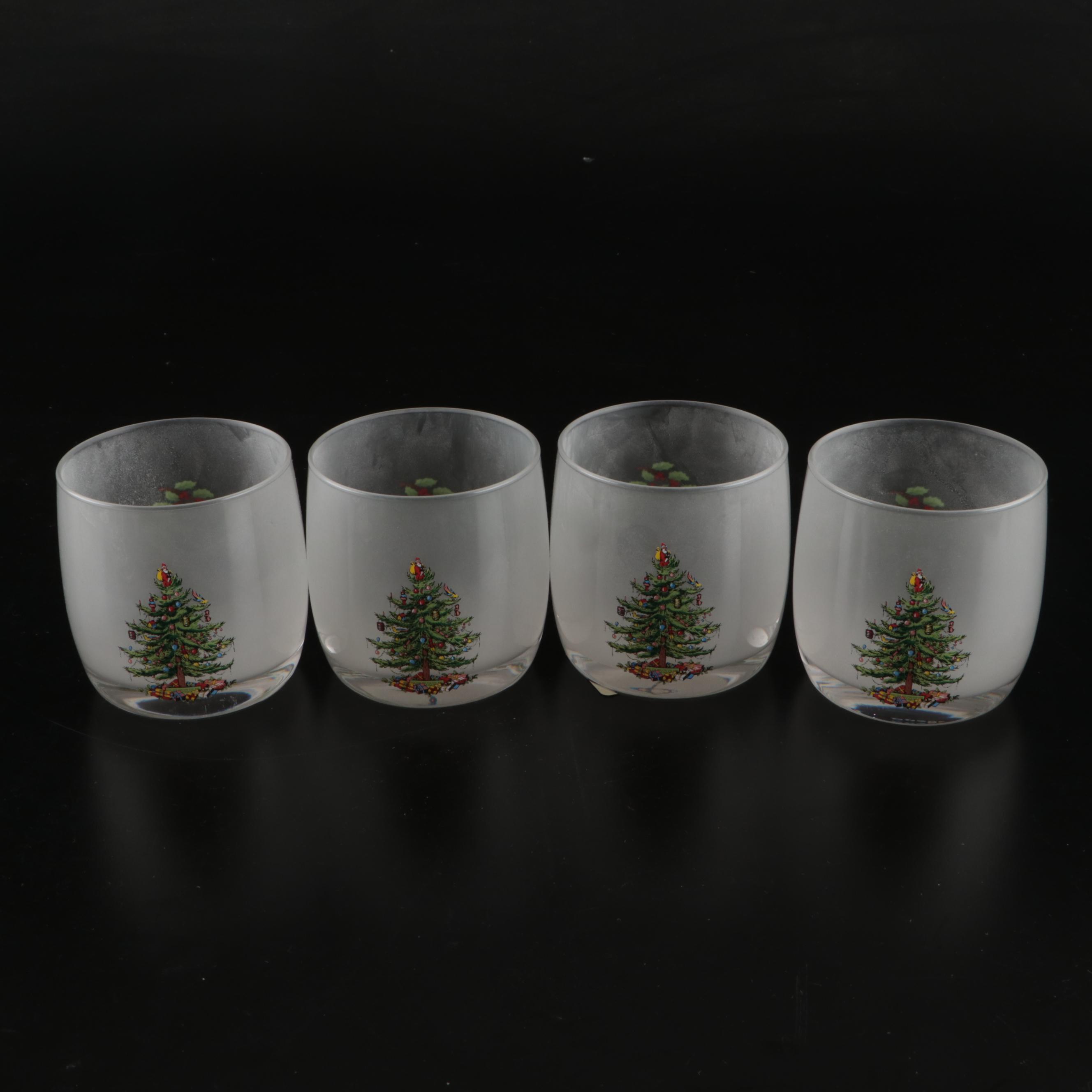 Pottery Barn Christmas Tree Ceramic Trays with Other Ceramic and Glass Tableware